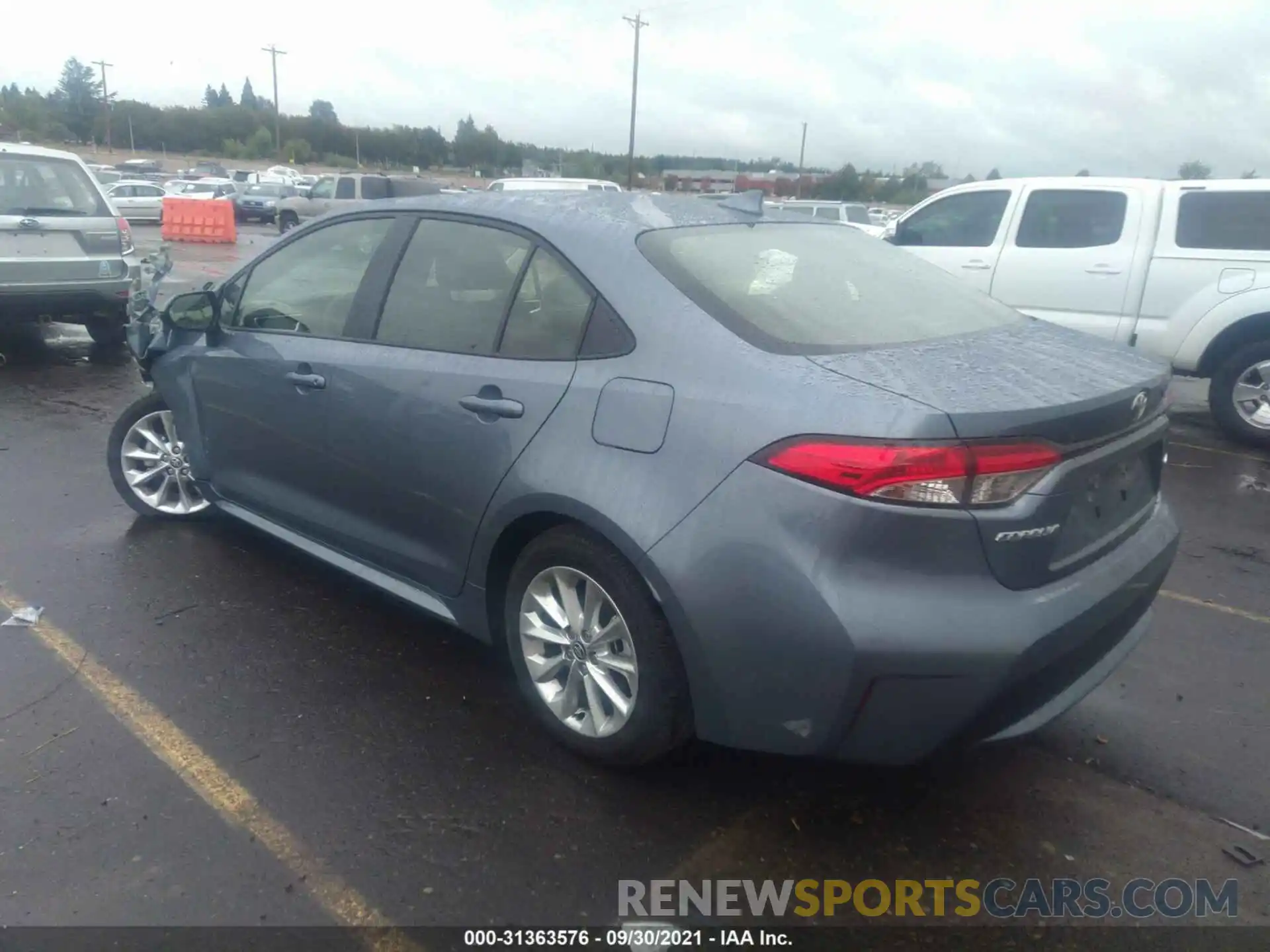 3 Photograph of a damaged car JTDHPMAE3NJ192693 TOYOTA COROLLA 2022