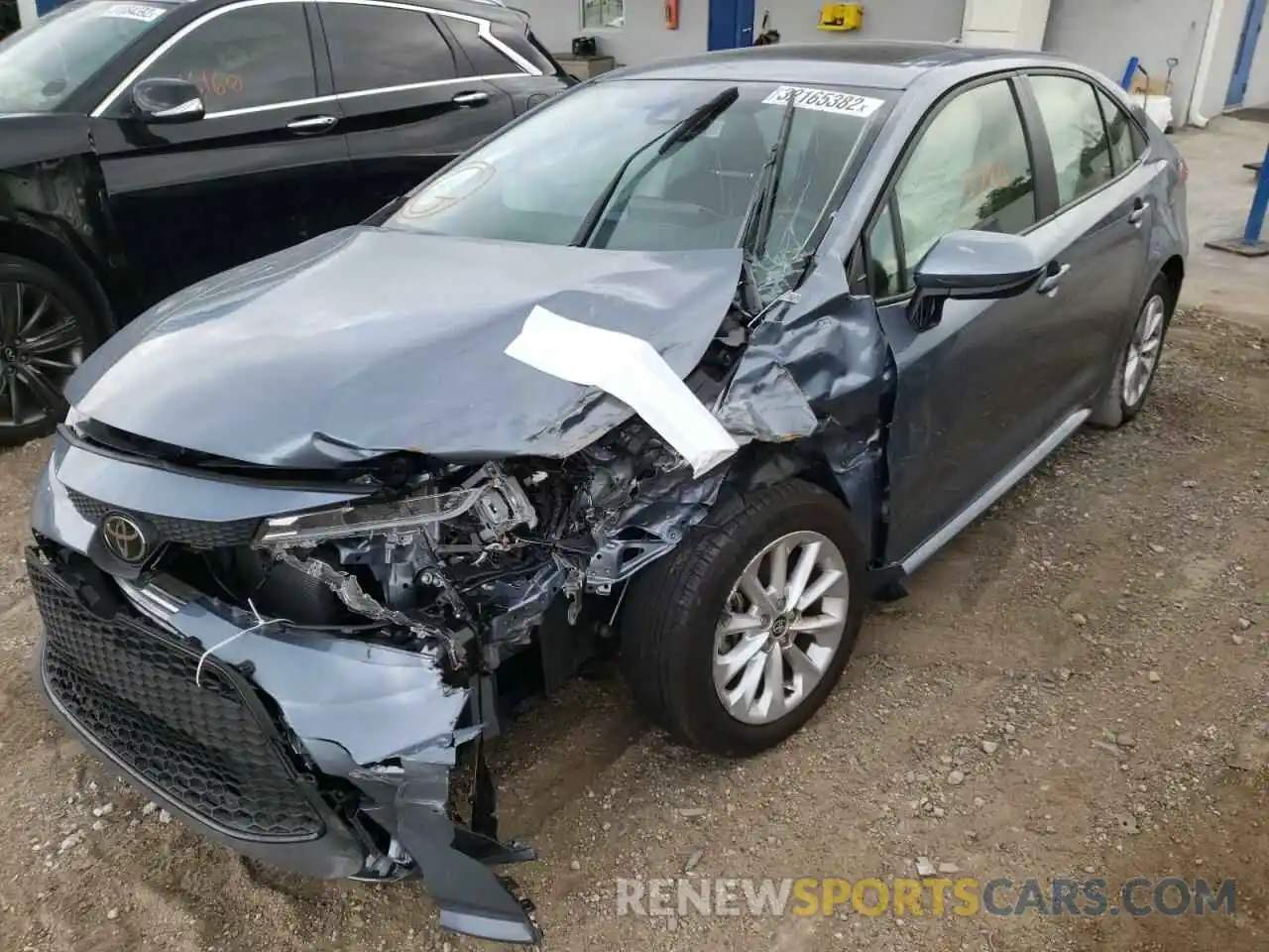 2 Photograph of a damaged car JTDHPMAE4NJ201384 TOYOTA COROLLA 2022