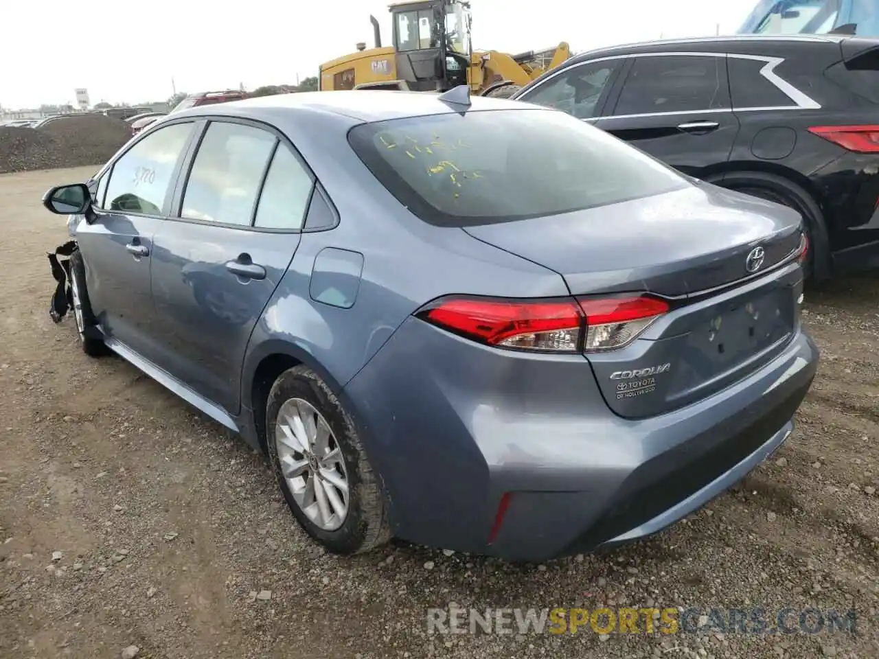 3 Photograph of a damaged car JTDHPMAE4NJ201384 TOYOTA COROLLA 2022