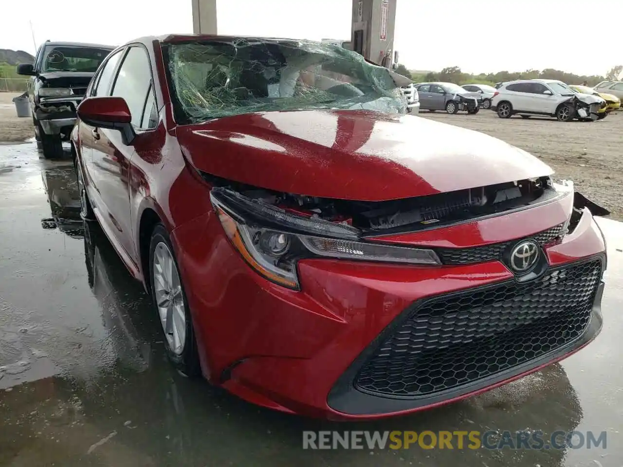 1 Photograph of a damaged car JTDHPMAE5NJ206139 TOYOTA COROLLA 2022