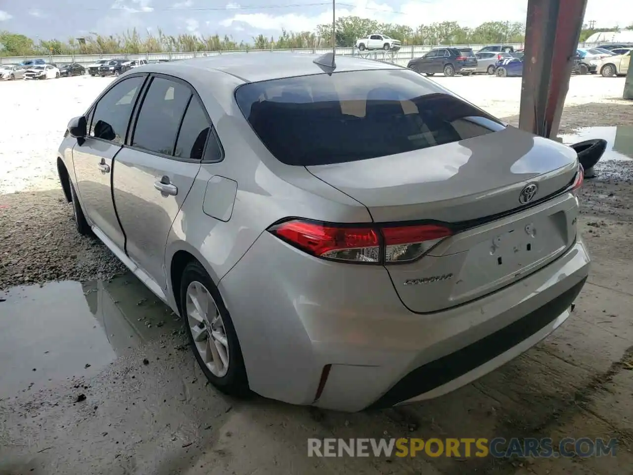 3 Photograph of a damaged car JTDHPMAE8NJ206409 TOYOTA COROLLA 2022