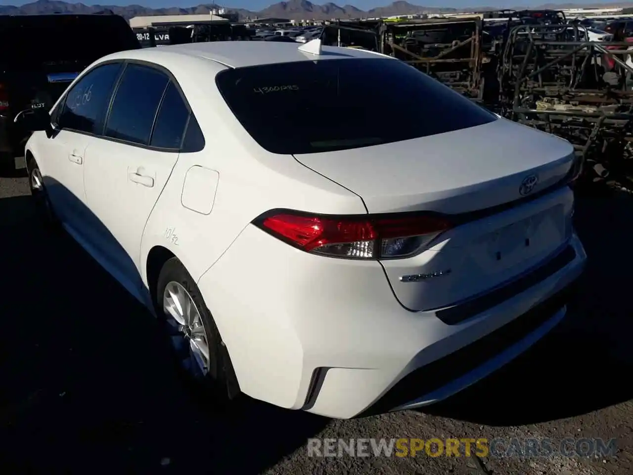 3 Photograph of a damaged car JTDHPMAEXN3009360 TOYOTA COROLLA 2022