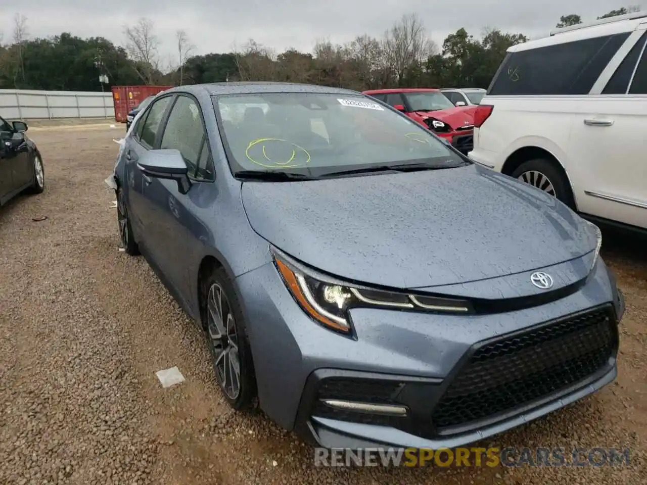 1 Photograph of a damaged car JTDM4MCE0NJ084522 TOYOTA COROLLA 2022