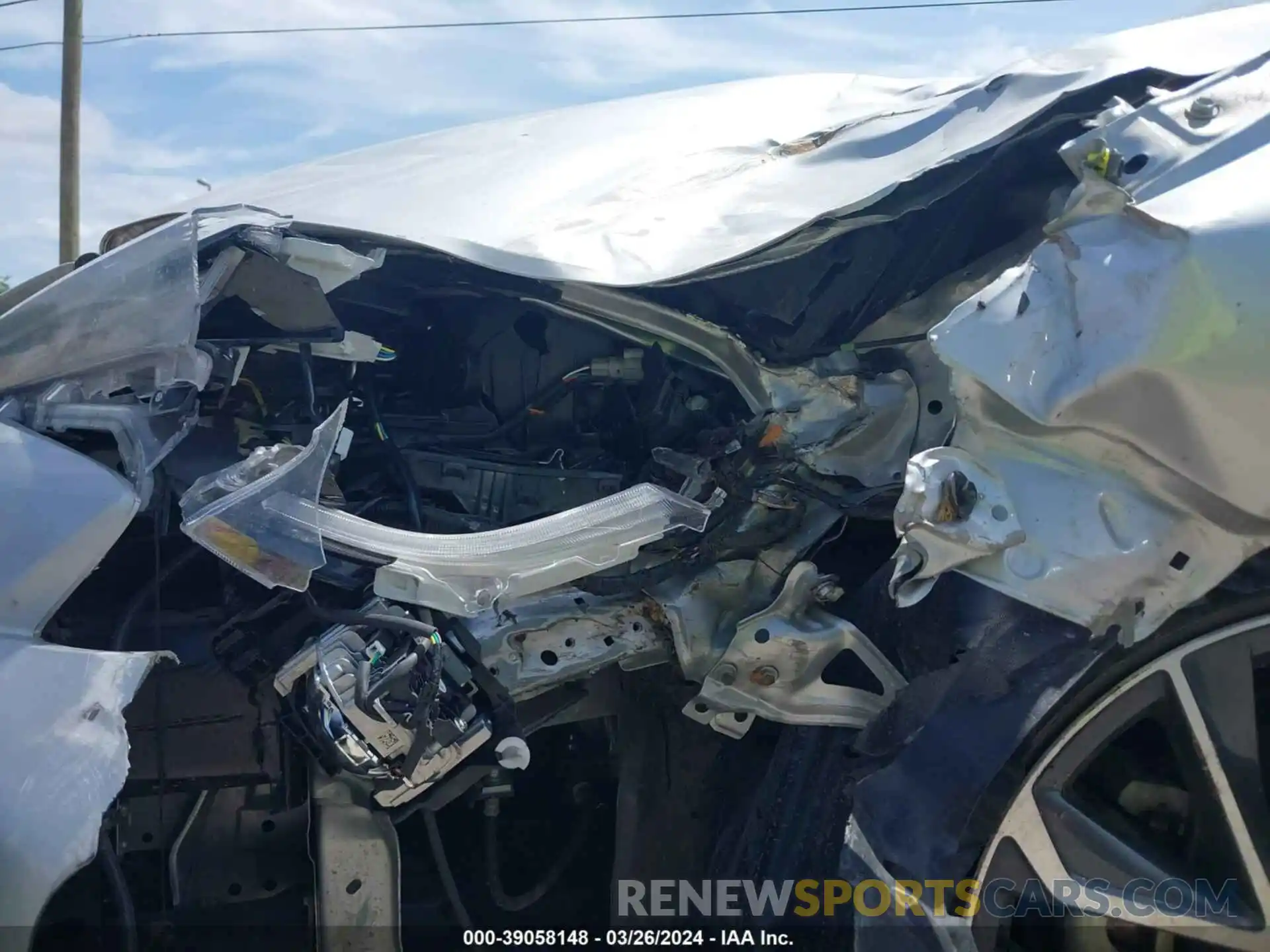 20 Photograph of a damaged car JTDM4MCE7NJ093587 TOYOTA COROLLA 2022