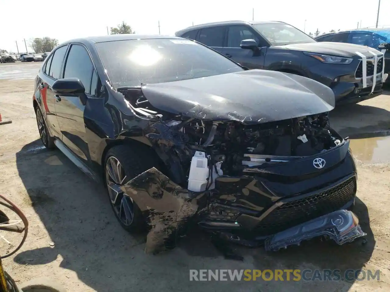 1 Photograph of a damaged car JTDP4MCE0NJ091063 TOYOTA COROLLA 2022