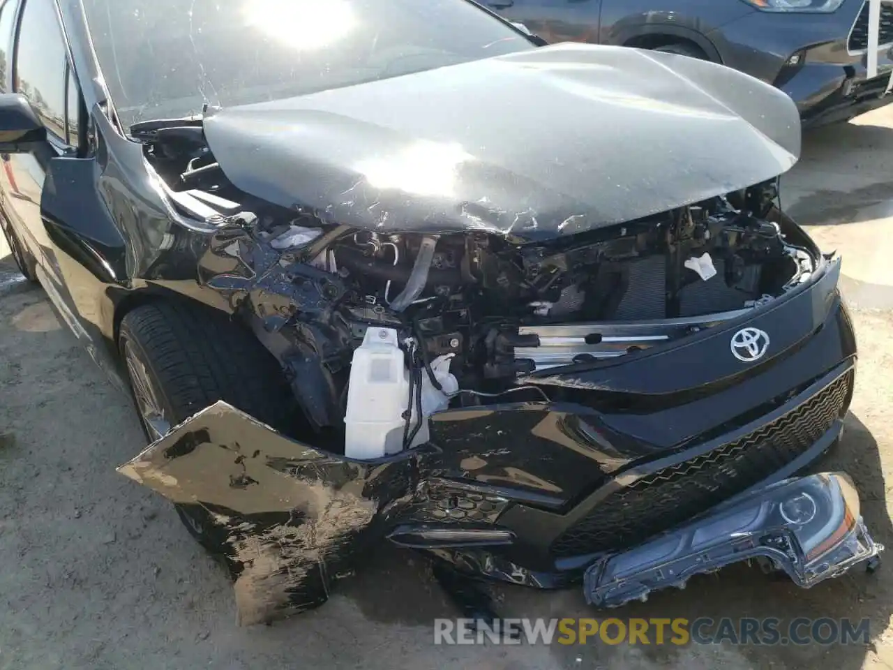 9 Photograph of a damaged car JTDP4MCE0NJ091063 TOYOTA COROLLA 2022