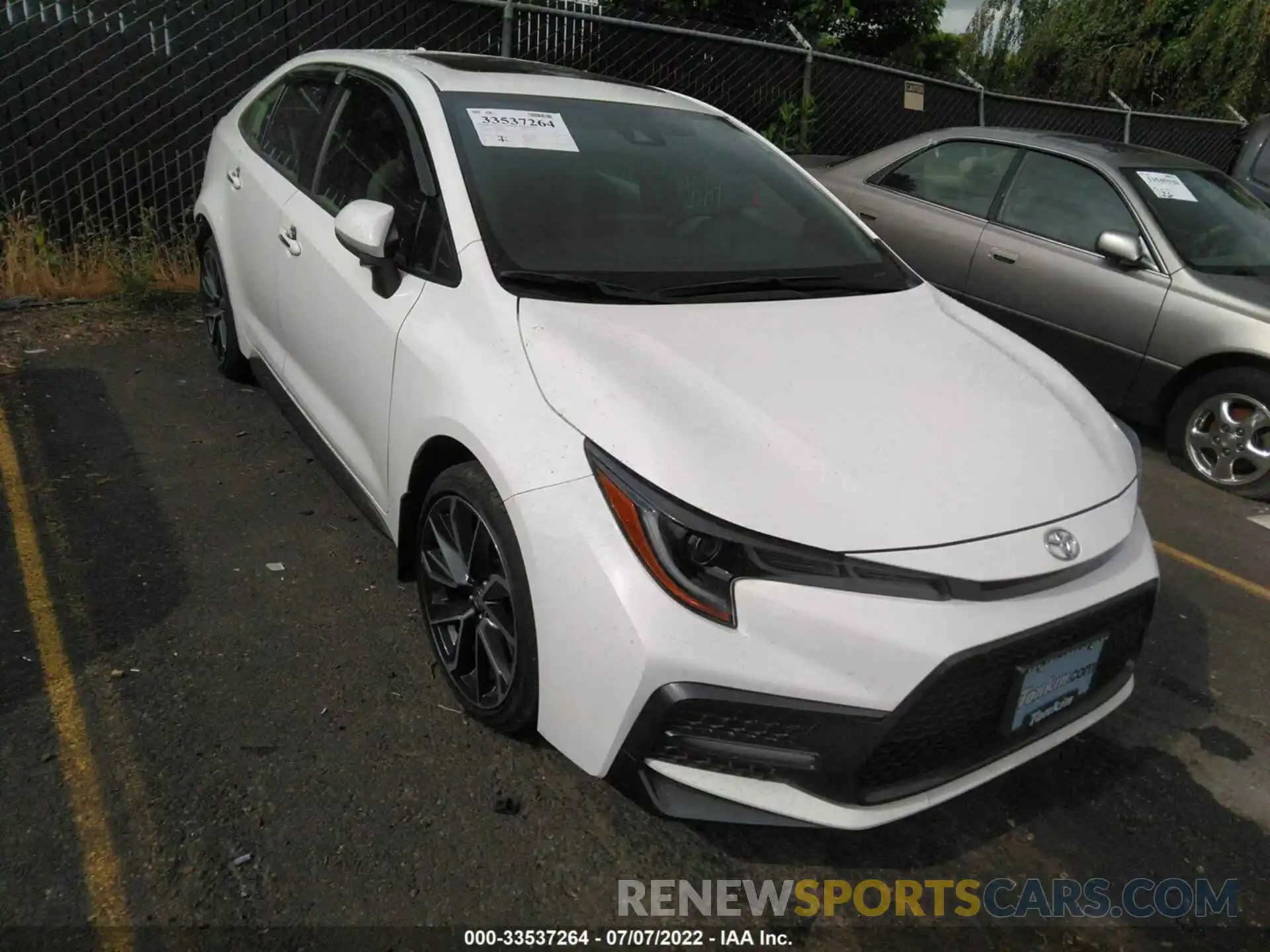 1 Photograph of a damaged car JTDP4MCE1N3506377 TOYOTA COROLLA 2022