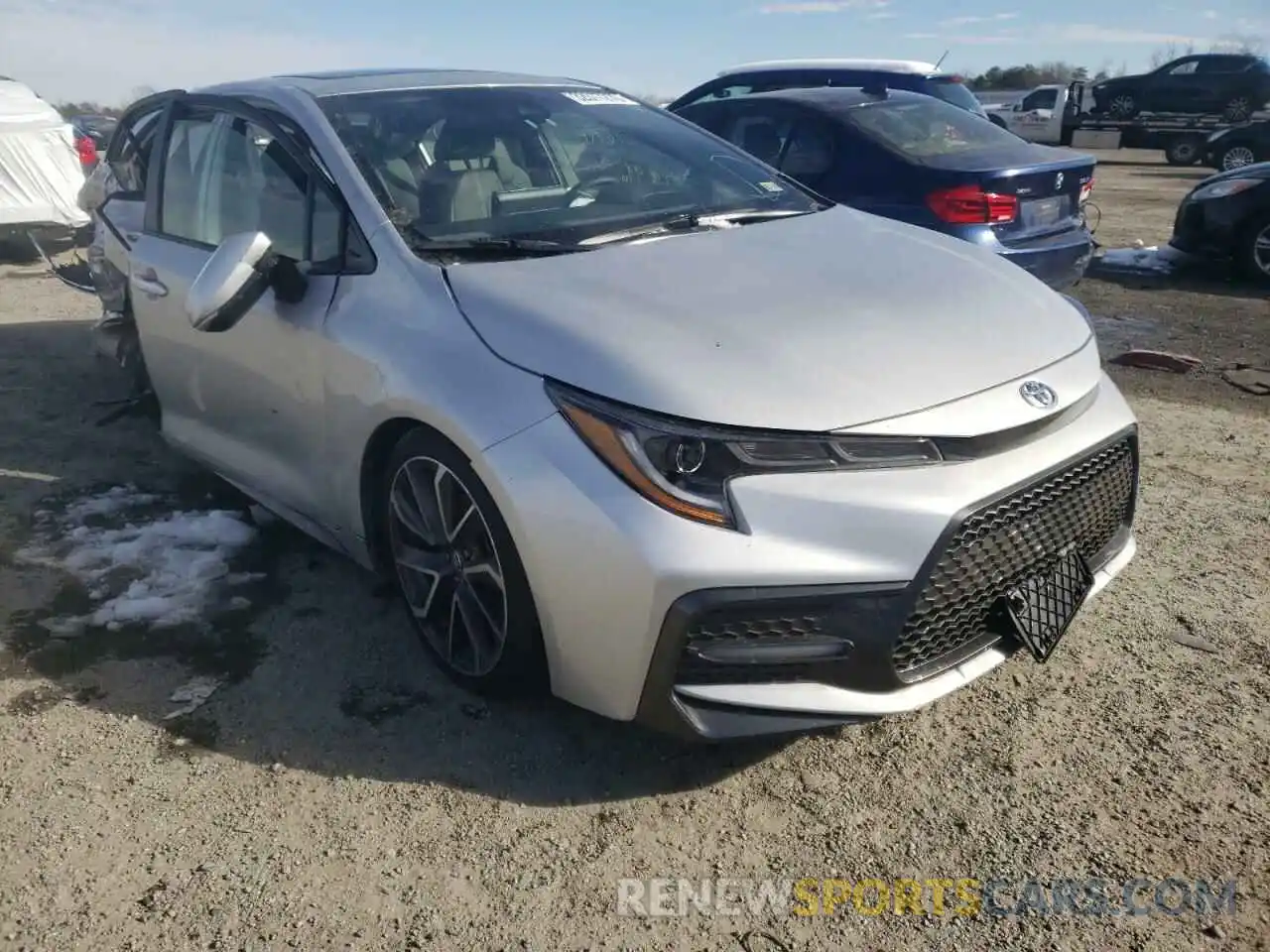 1 Photograph of a damaged car JTDP4MCE1NJ084803 TOYOTA COROLLA 2022