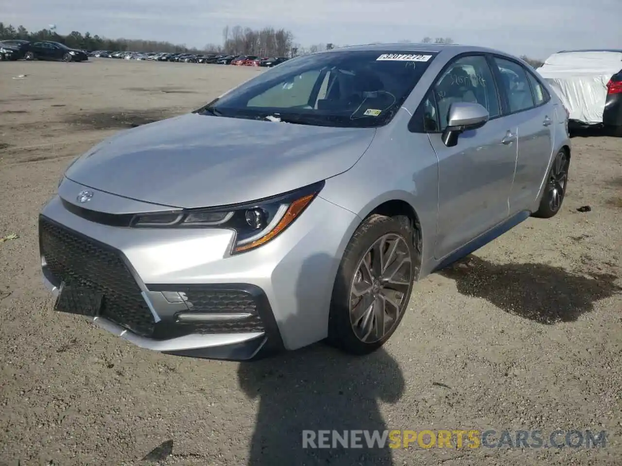 2 Photograph of a damaged car JTDP4MCE1NJ084803 TOYOTA COROLLA 2022