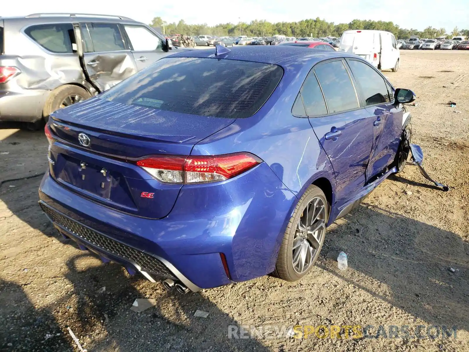 4 Photograph of a damaged car JTDP4MCE2NJ086981 TOYOTA COROLLA 2022