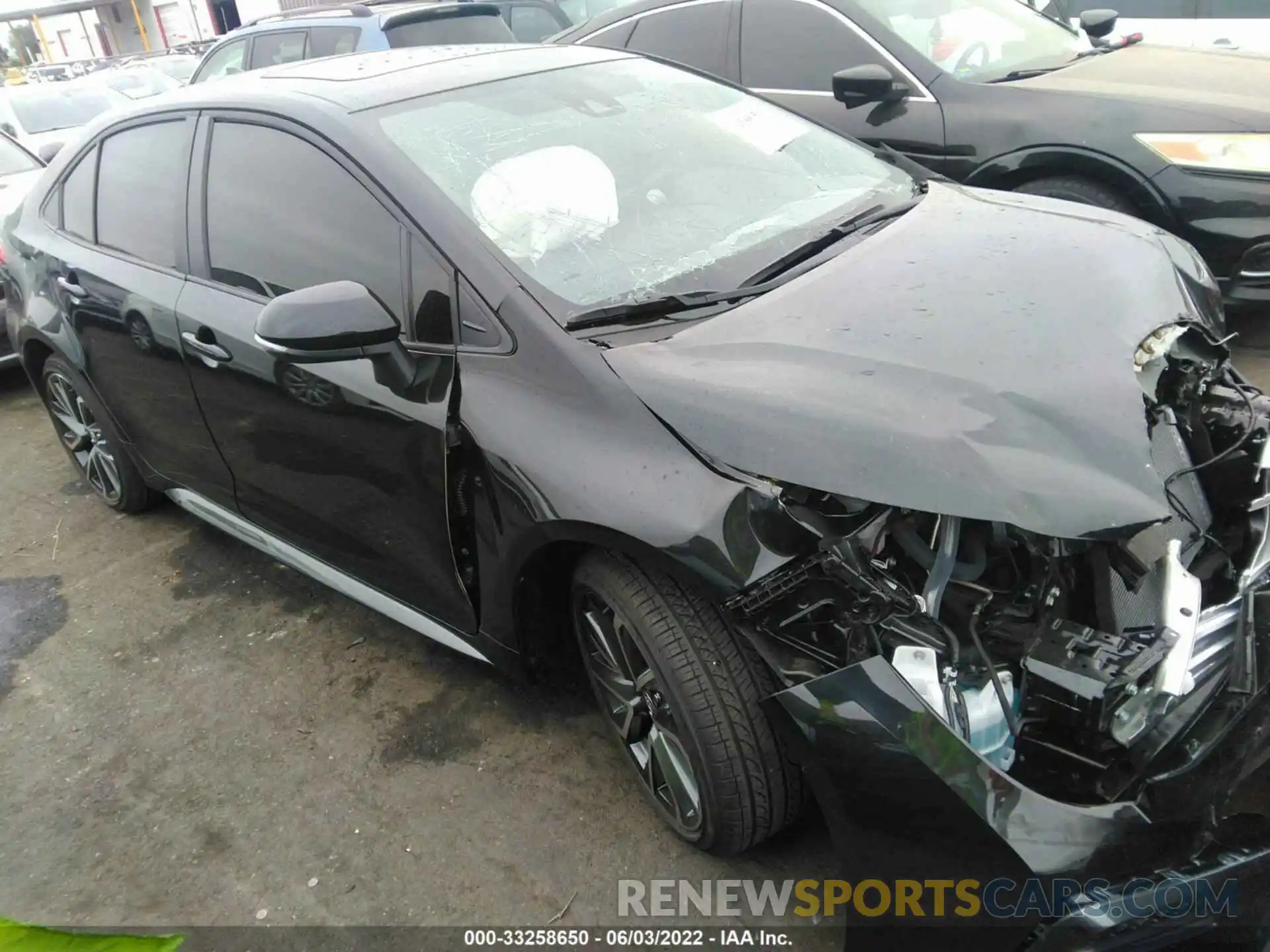 1 Photograph of a damaged car JTDP4MCE2NJ094868 TOYOTA COROLLA 2022