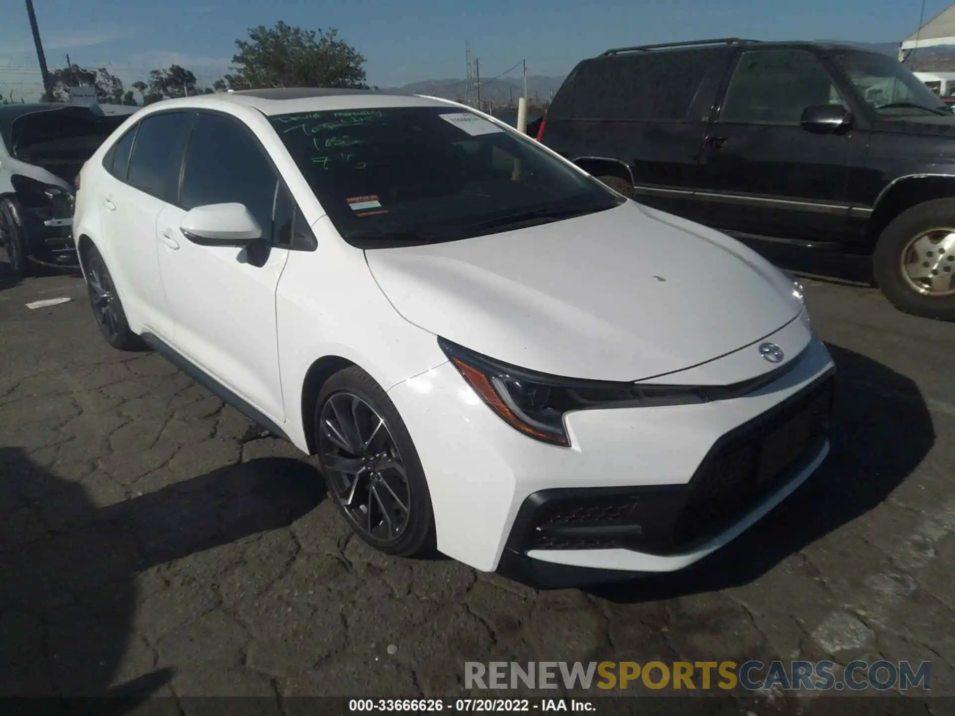 1 Photograph of a damaged car JTDP4MCE3N3506798 TOYOTA COROLLA 2022