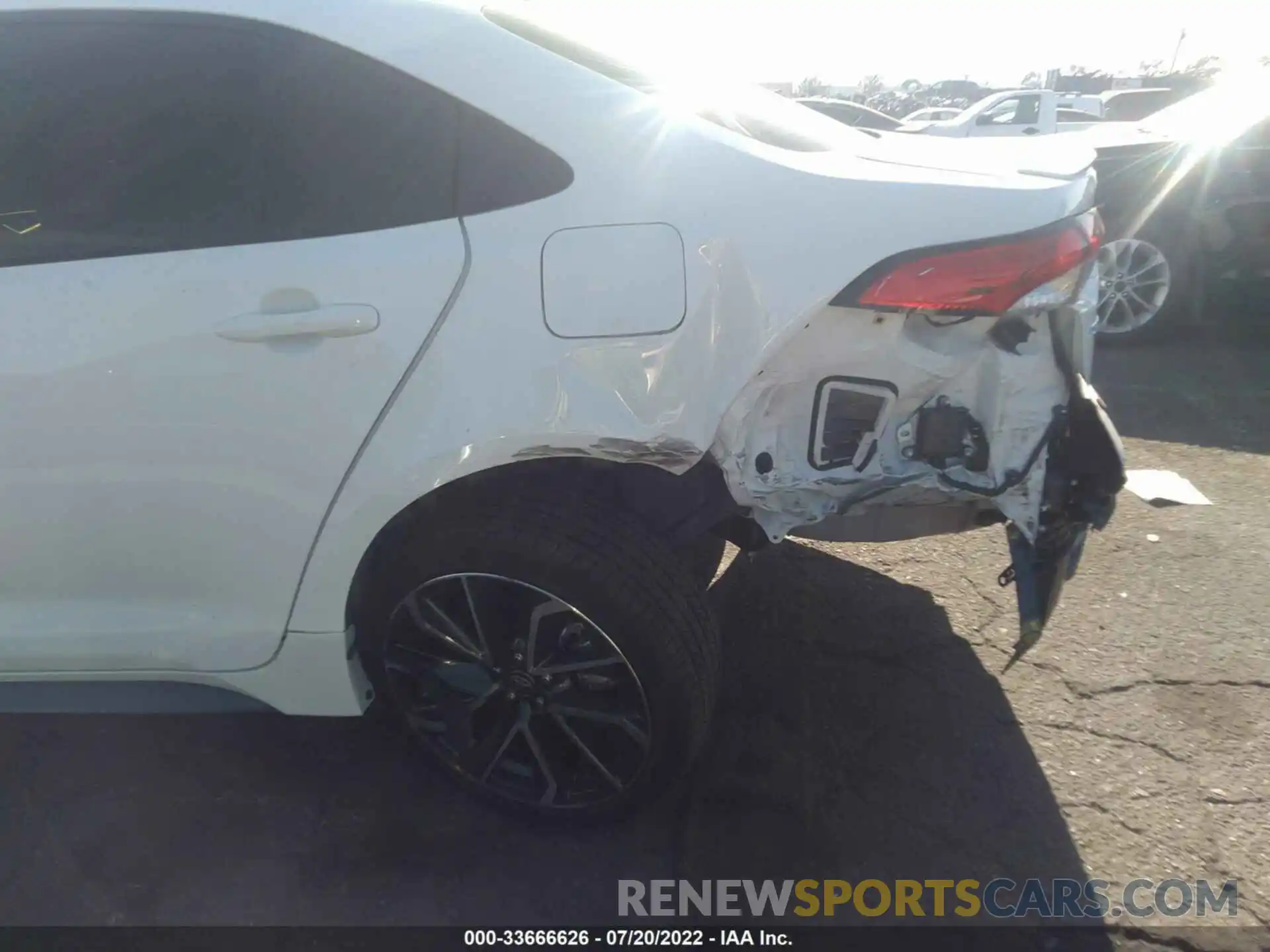 6 Photograph of a damaged car JTDP4MCE3N3506798 TOYOTA COROLLA 2022