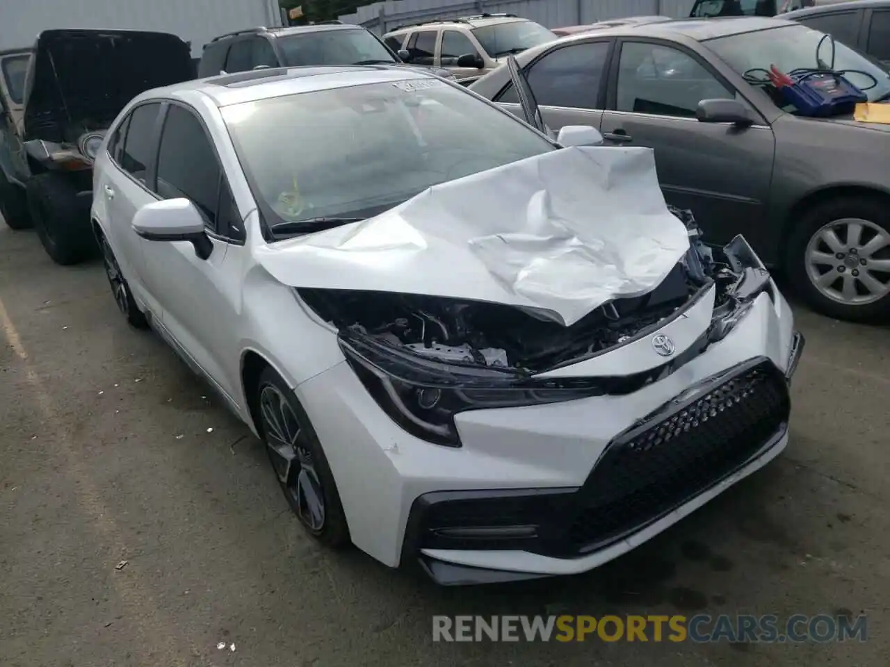 1 Photograph of a damaged car JTDP4MCE4N3503814 TOYOTA COROLLA 2022