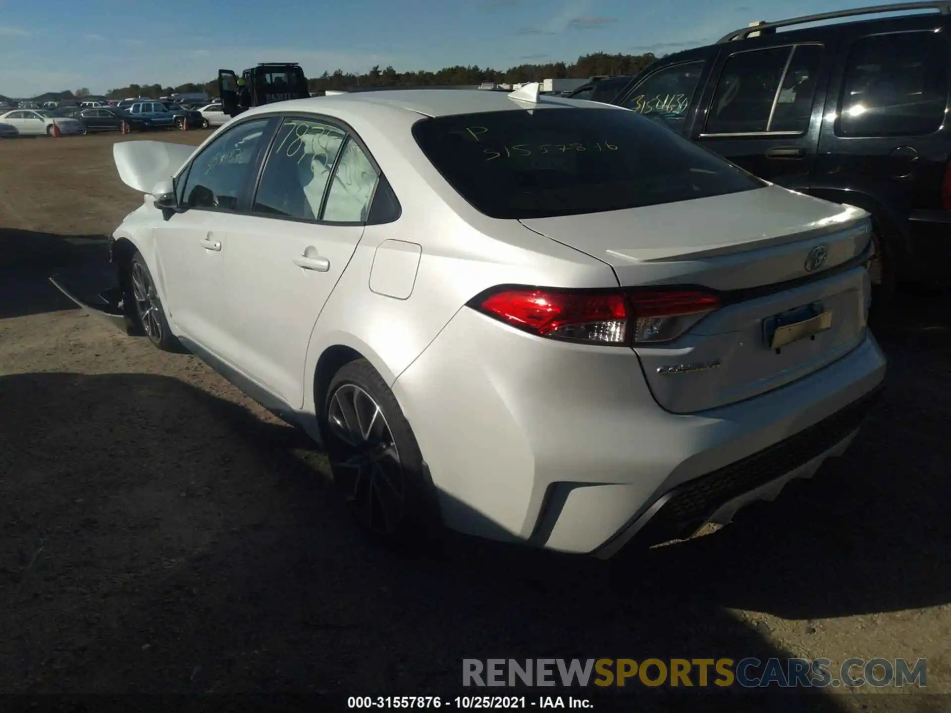 3 Photograph of a damaged car JTDP4MCE4NJ083449 TOYOTA COROLLA 2022