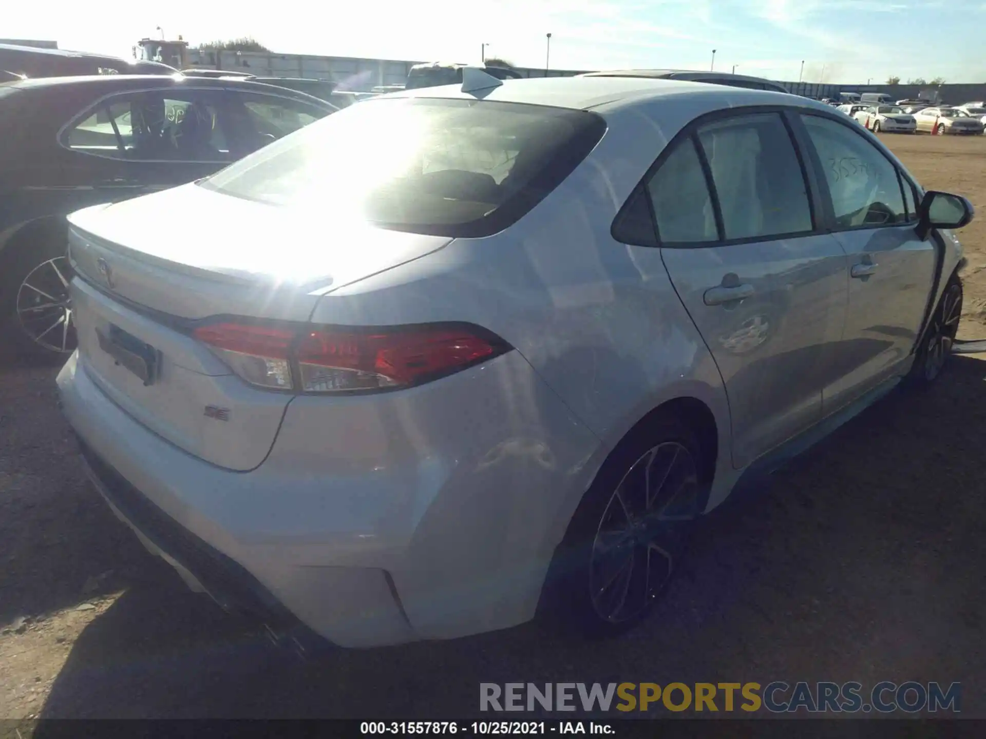 4 Photograph of a damaged car JTDP4MCE4NJ083449 TOYOTA COROLLA 2022