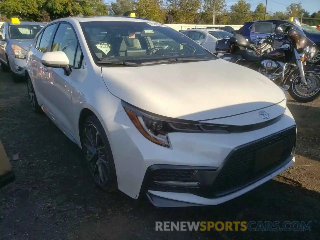 1 Photograph of a damaged car JTDP4MCE5N3504566 TOYOTA COROLLA 2022