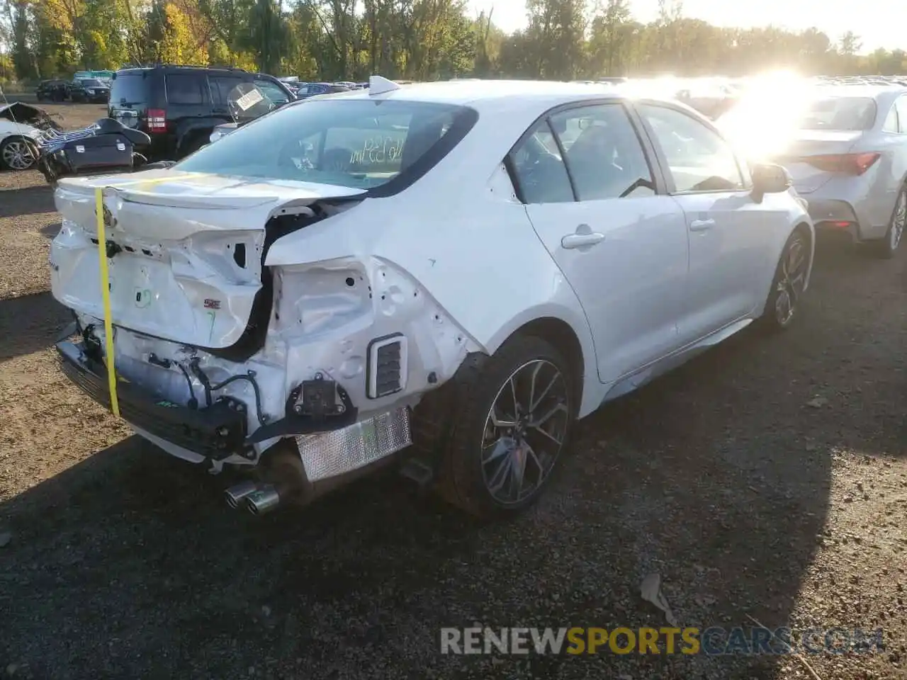 4 Photograph of a damaged car JTDP4MCE5N3504566 TOYOTA COROLLA 2022