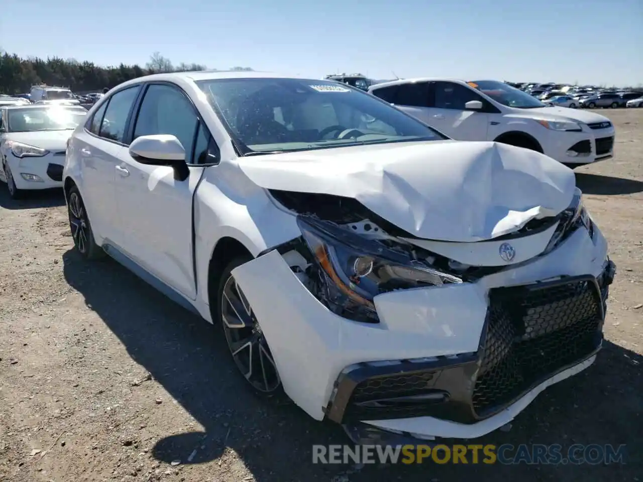 1 Photograph of a damaged car JTDP4MCE5NJ082181 TOYOTA COROLLA 2022