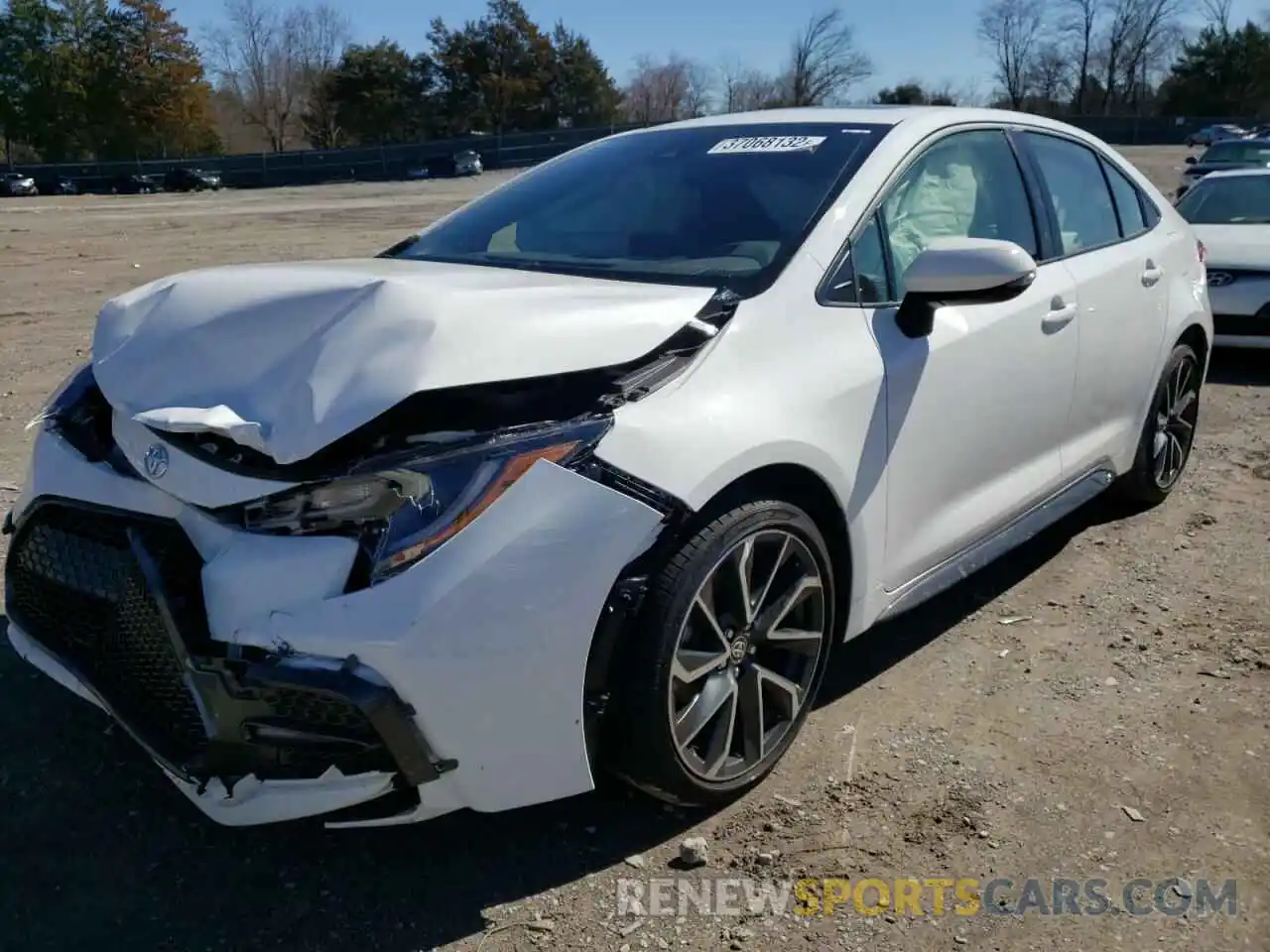 2 Photograph of a damaged car JTDP4MCE5NJ082181 TOYOTA COROLLA 2022