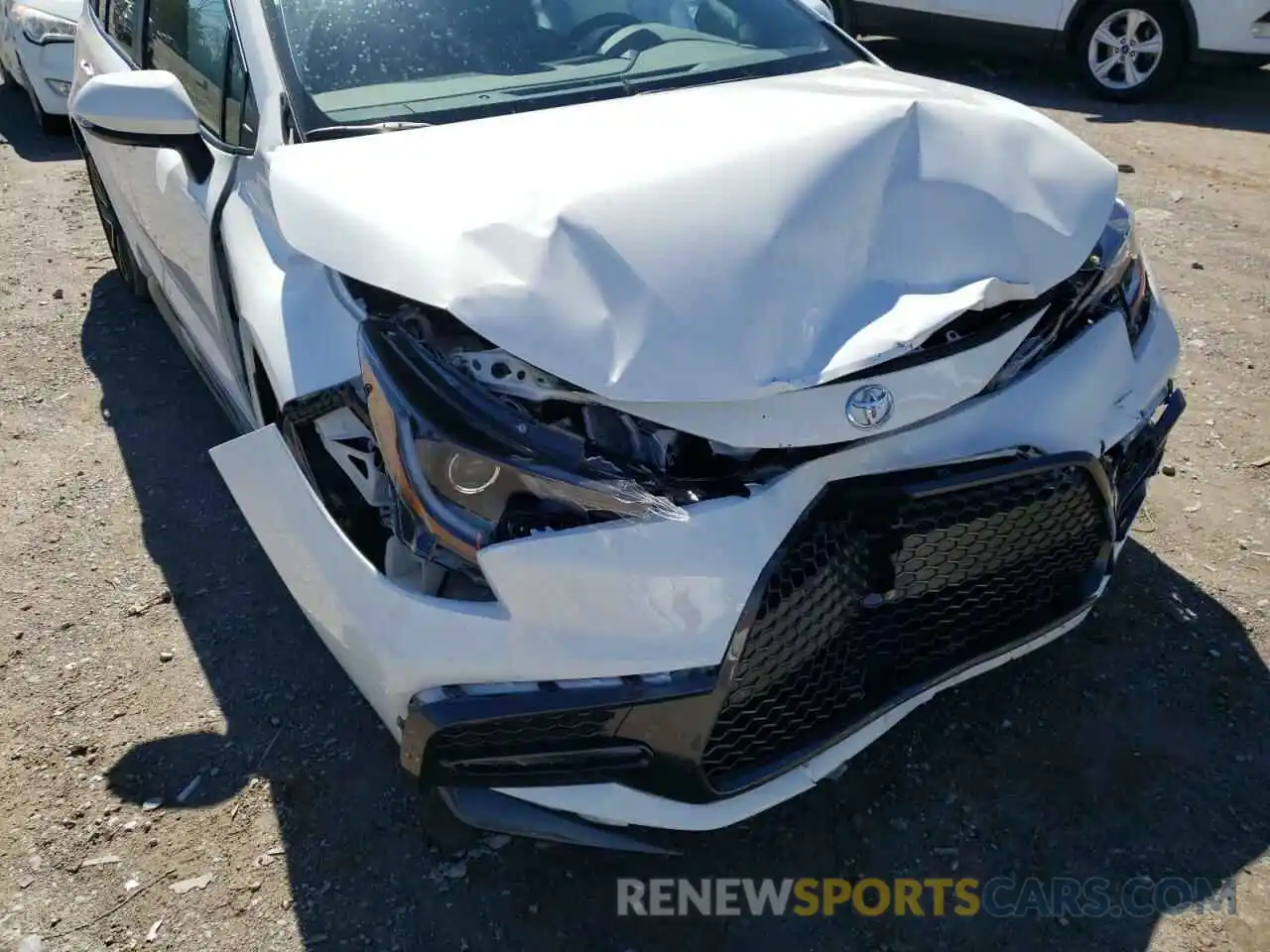 9 Photograph of a damaged car JTDP4MCE5NJ082181 TOYOTA COROLLA 2022