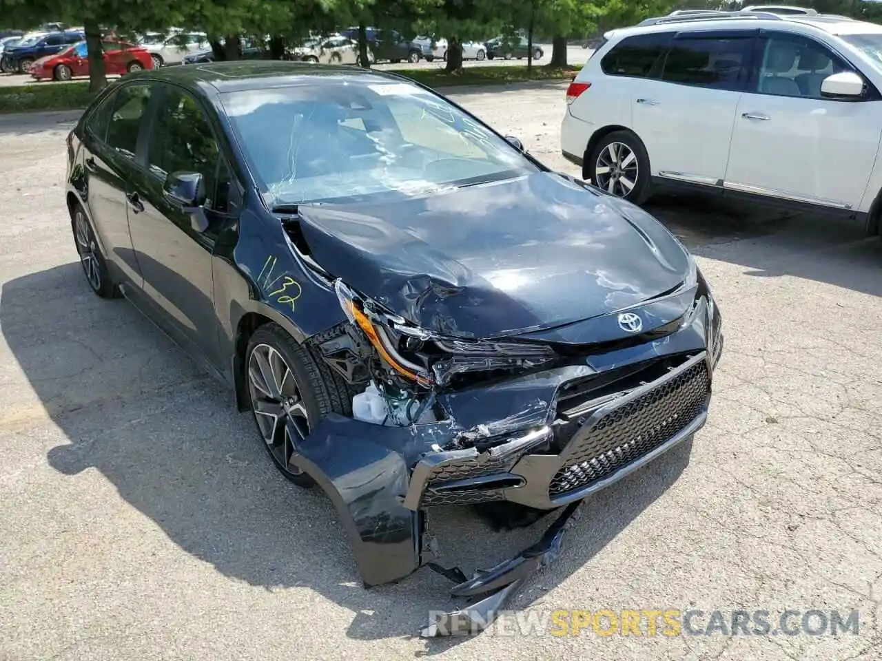 9 Photograph of a damaged car JTDP4MCE5NJ090037 TOYOTA COROLLA 2022