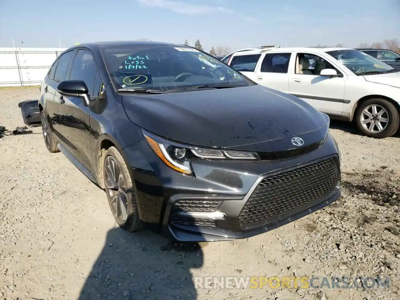 1 Photograph of a damaged car JTDP4MCE6NJ081833 TOYOTA COROLLA 2022