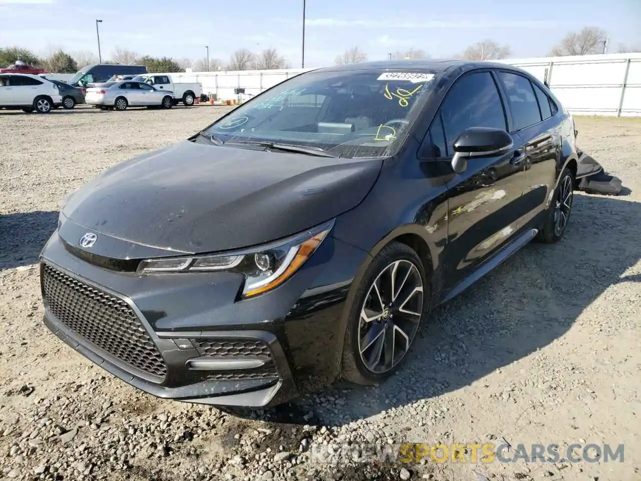 2 Photograph of a damaged car JTDP4MCE6NJ081833 TOYOTA COROLLA 2022