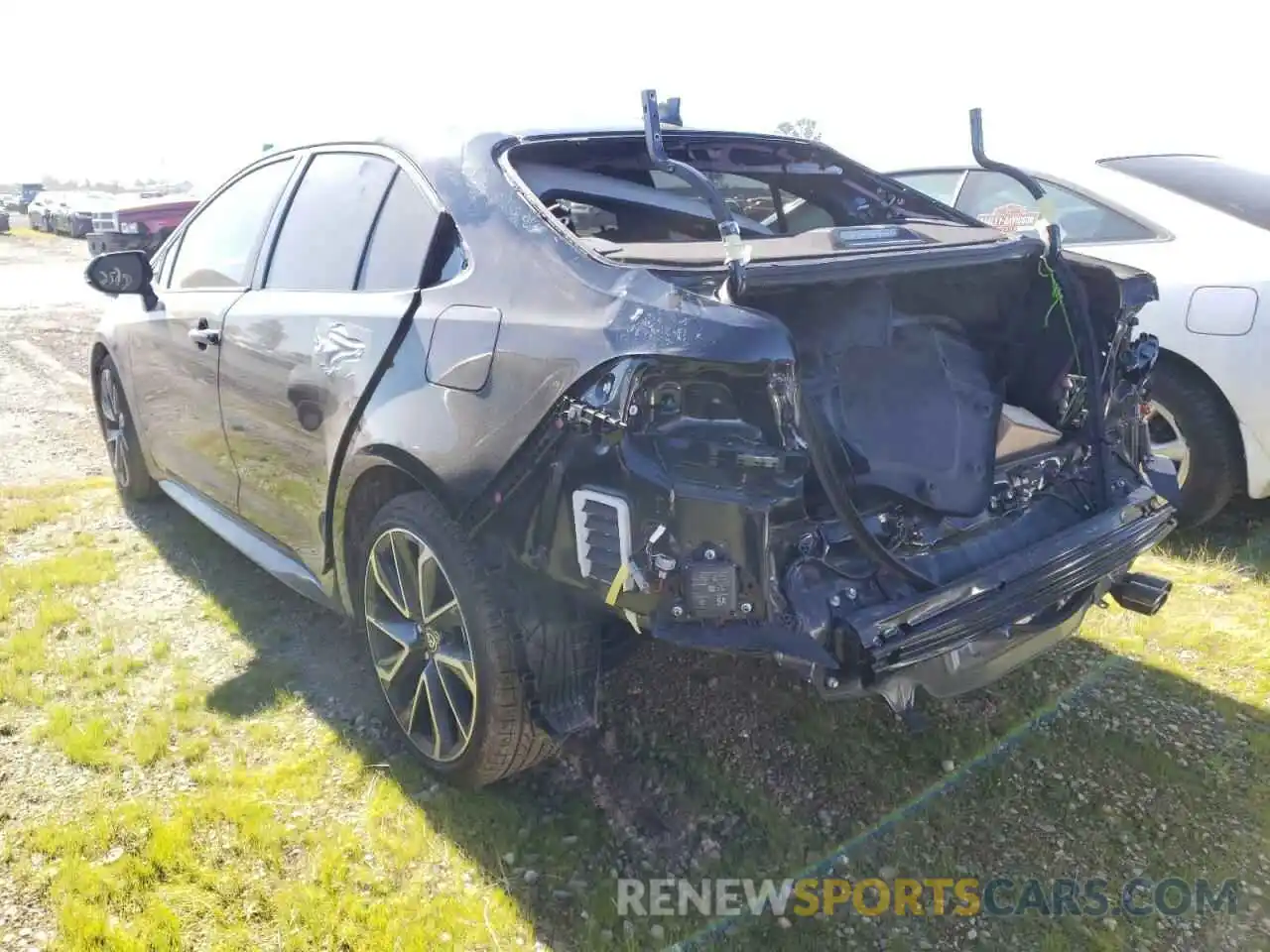 3 Photograph of a damaged car JTDP4MCE6NJ081833 TOYOTA COROLLA 2022