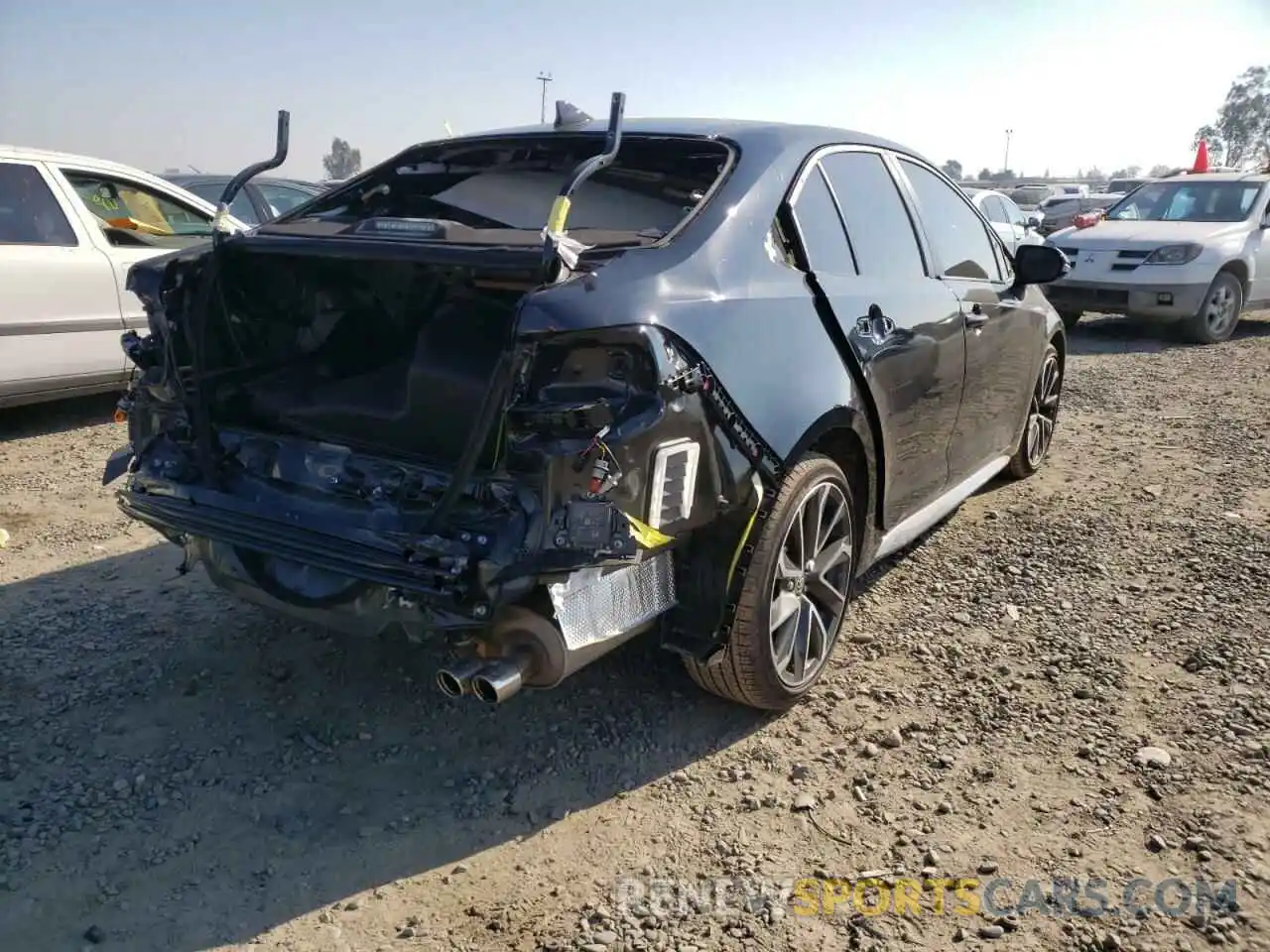 4 Photograph of a damaged car JTDP4MCE6NJ081833 TOYOTA COROLLA 2022