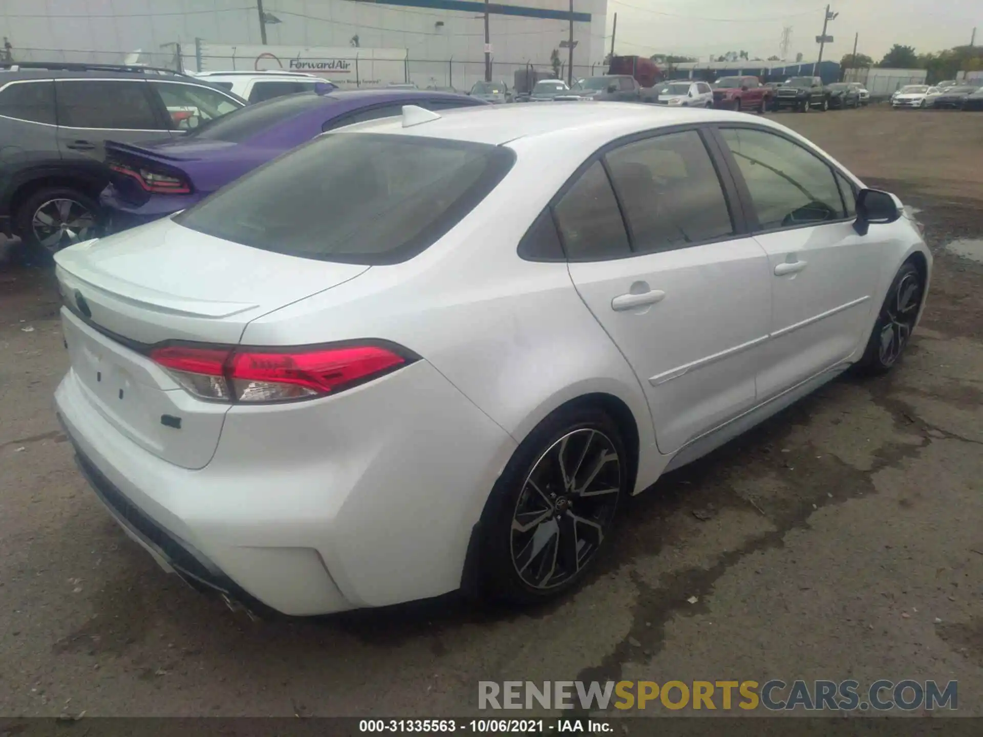 4 Photograph of a damaged car JTDP4MCE7NJ082117 TOYOTA COROLLA 2022