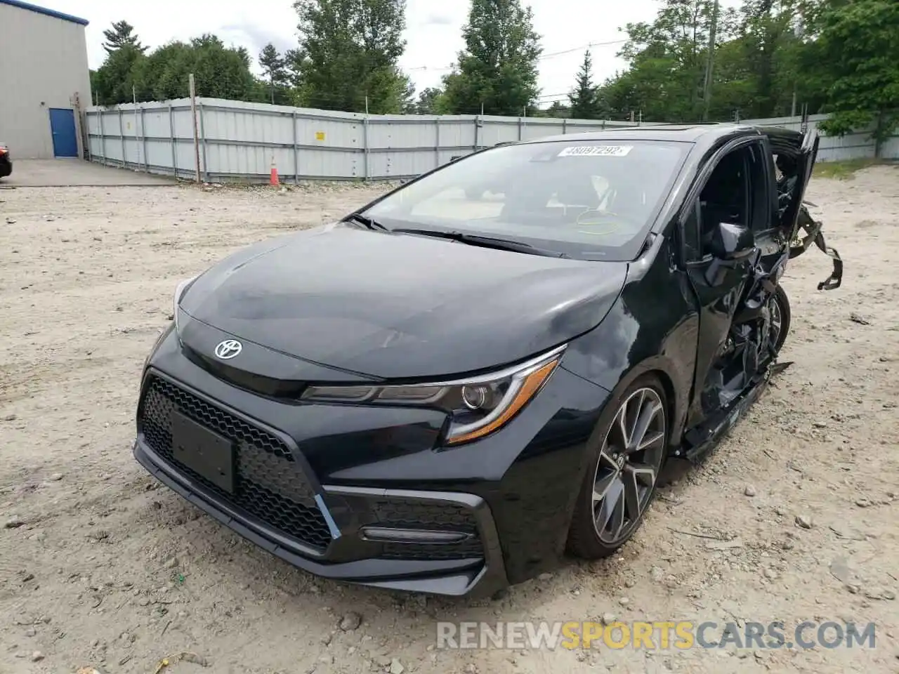 2 Photograph of a damaged car JTDP4MCE7NJ091240 TOYOTA COROLLA 2022