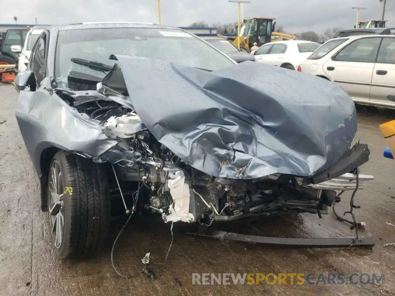 9 Photograph of a damaged car JTDP4MCE8NJ083857 TOYOTA COROLLA 2022