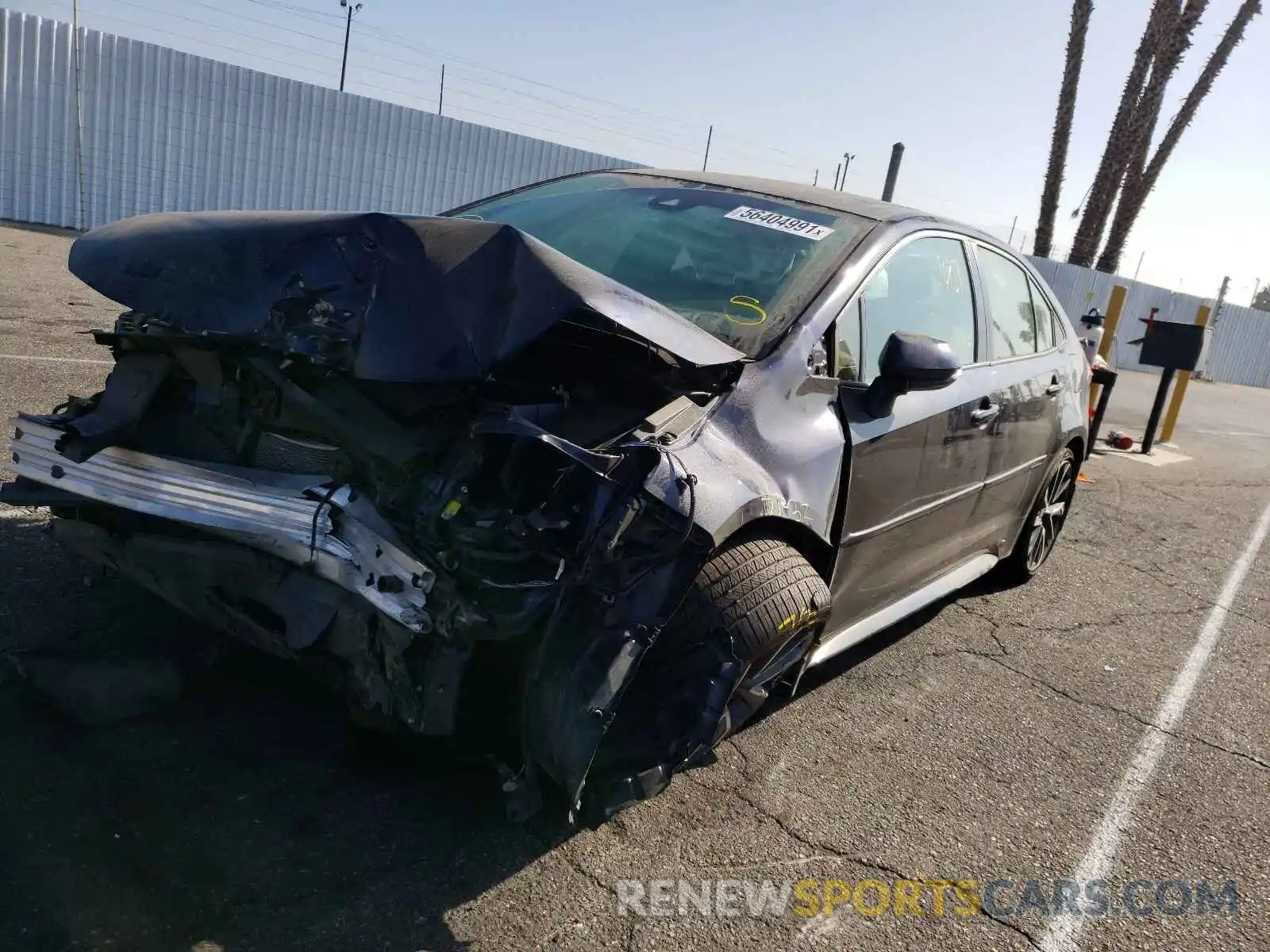 2 Photograph of a damaged car JTDP4MCEXNJ083620 TOYOTA COROLLA 2022