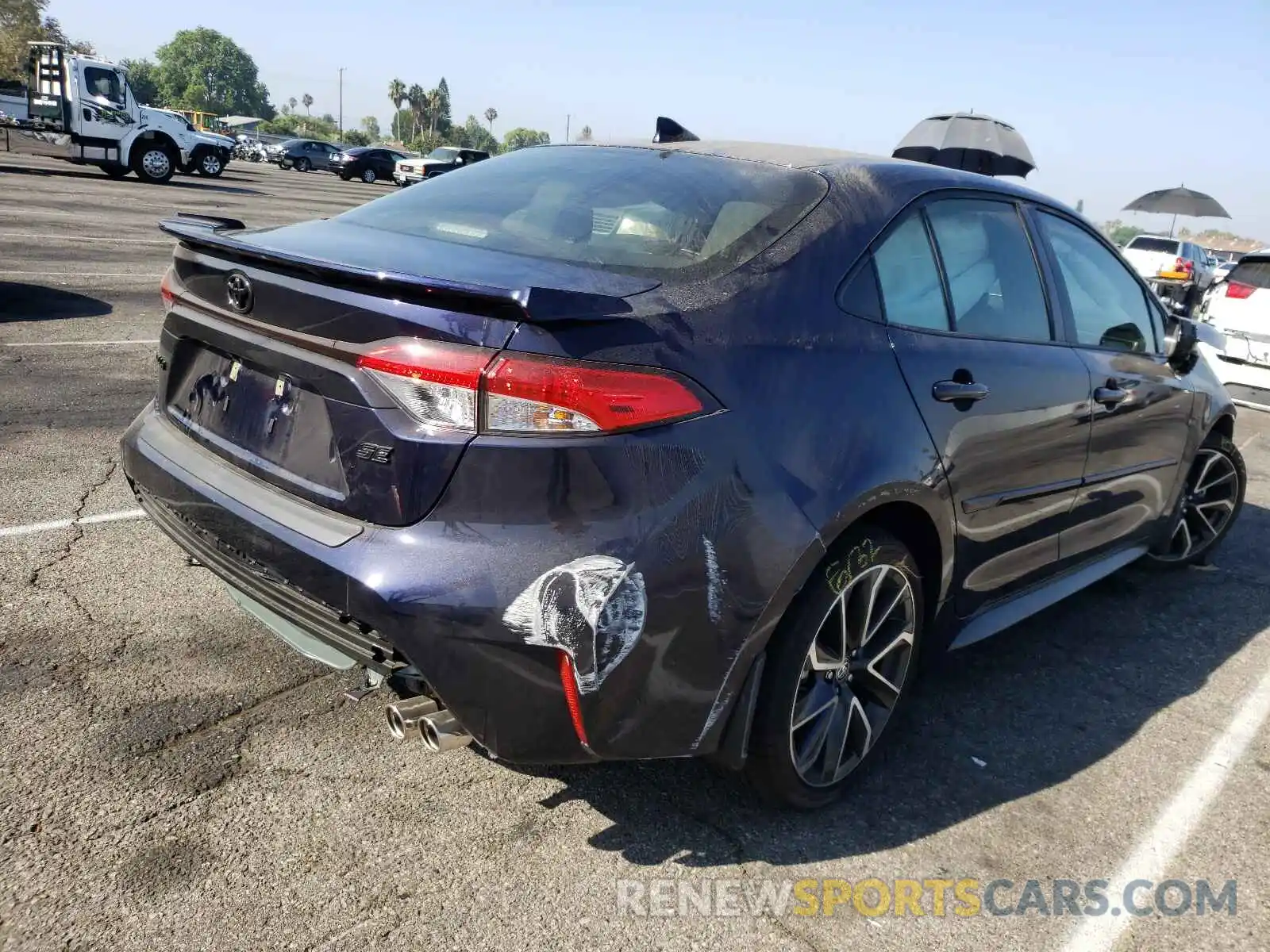 4 Photograph of a damaged car JTDP4MCEXNJ083620 TOYOTA COROLLA 2022