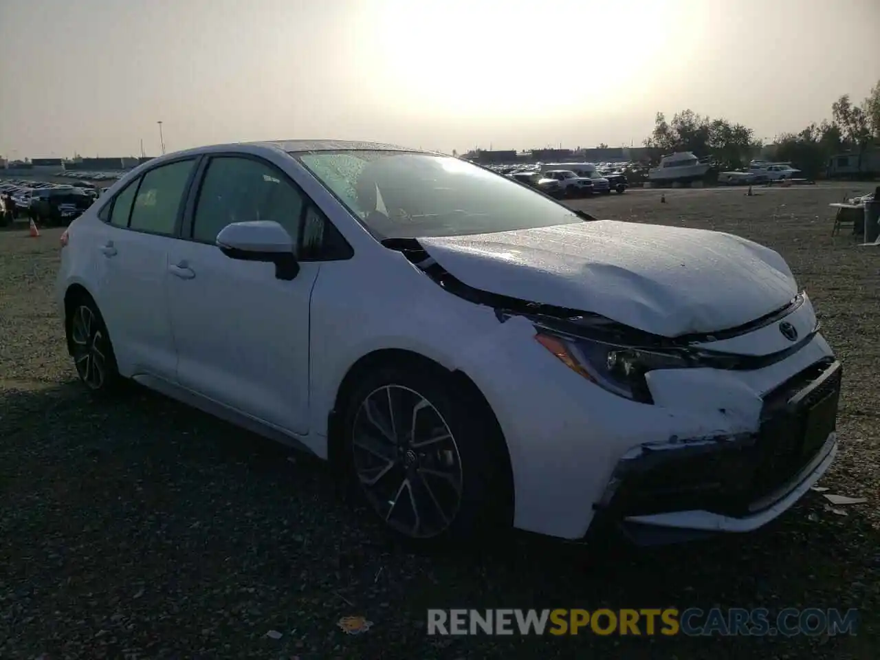 1 Photograph of a damaged car JTDP4MCEXNJ087246 TOYOTA COROLLA 2022