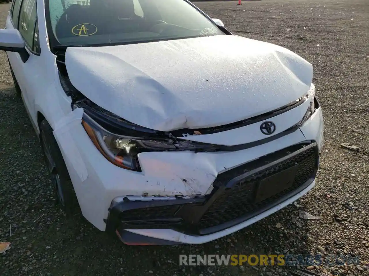 9 Photograph of a damaged car JTDP4MCEXNJ087246 TOYOTA COROLLA 2022