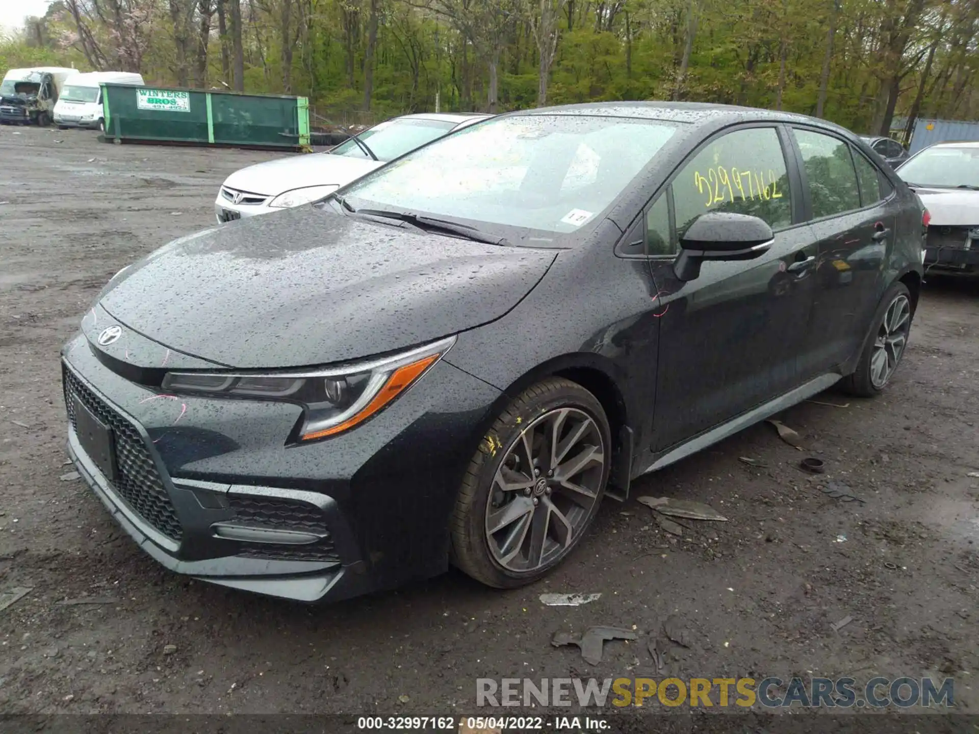 2 Photograph of a damaged car JTDP4MCEXNJ091913 TOYOTA COROLLA 2022