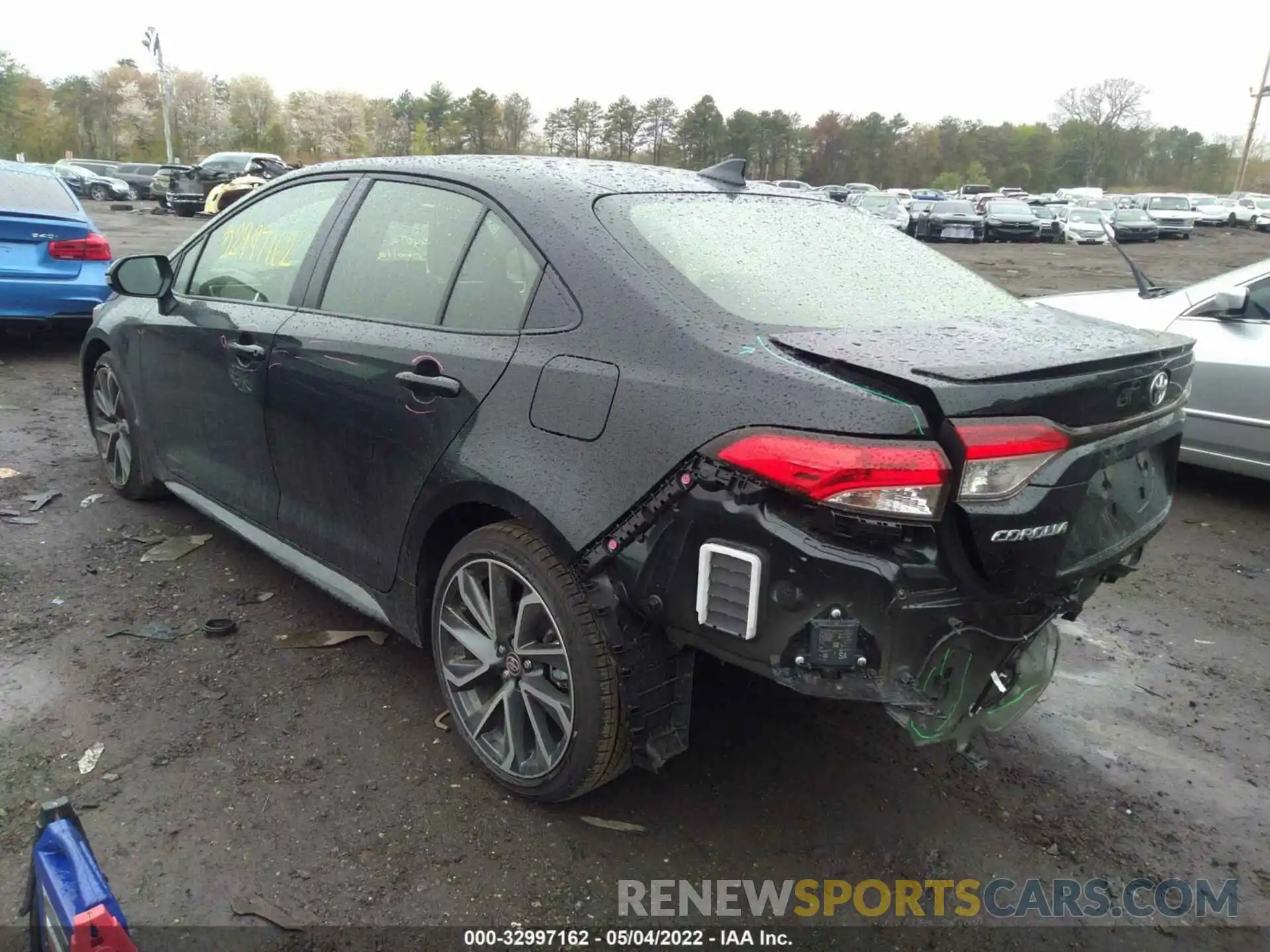 3 Photograph of a damaged car JTDP4MCEXNJ091913 TOYOTA COROLLA 2022