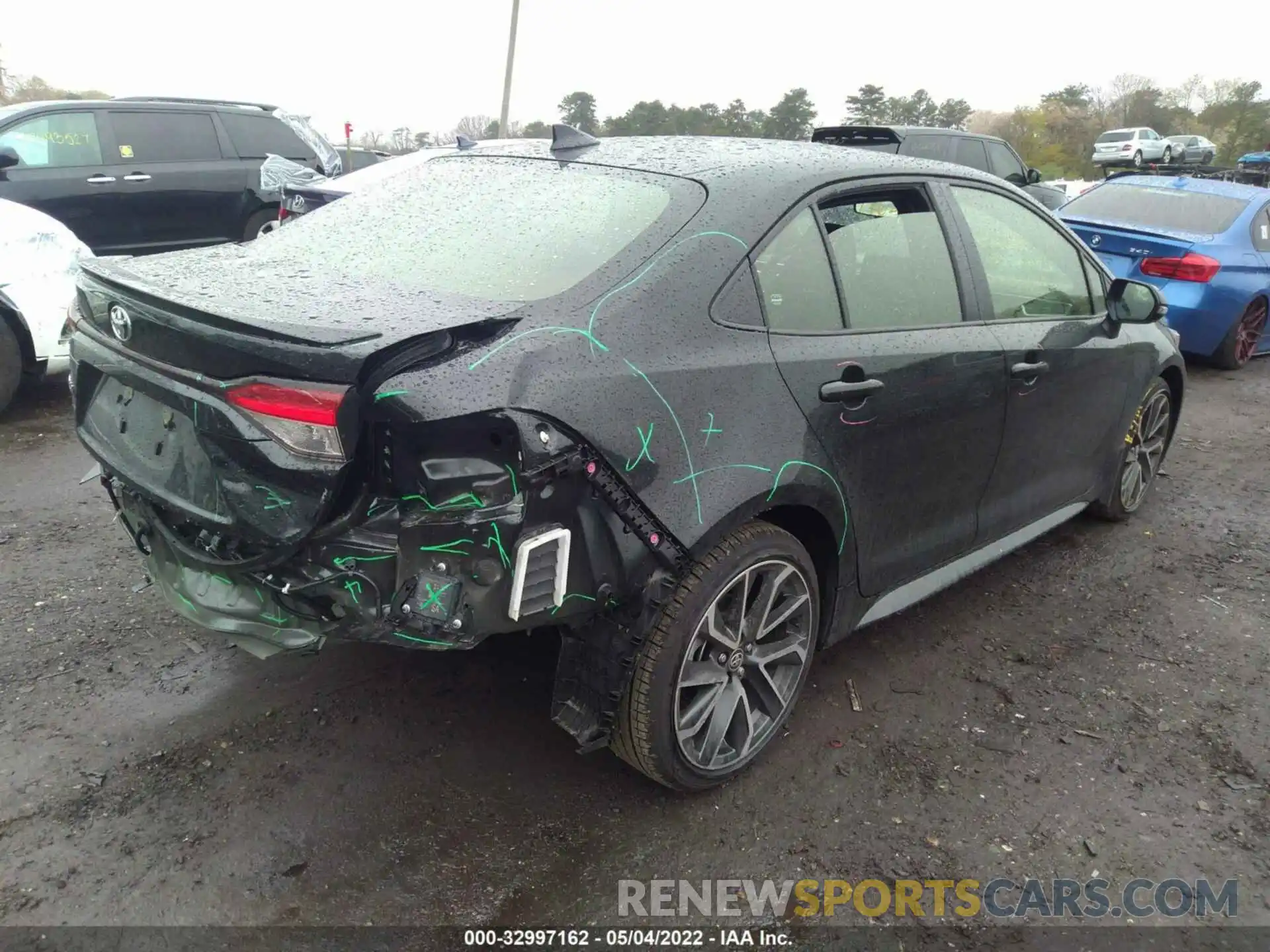 4 Photograph of a damaged car JTDP4MCEXNJ091913 TOYOTA COROLLA 2022