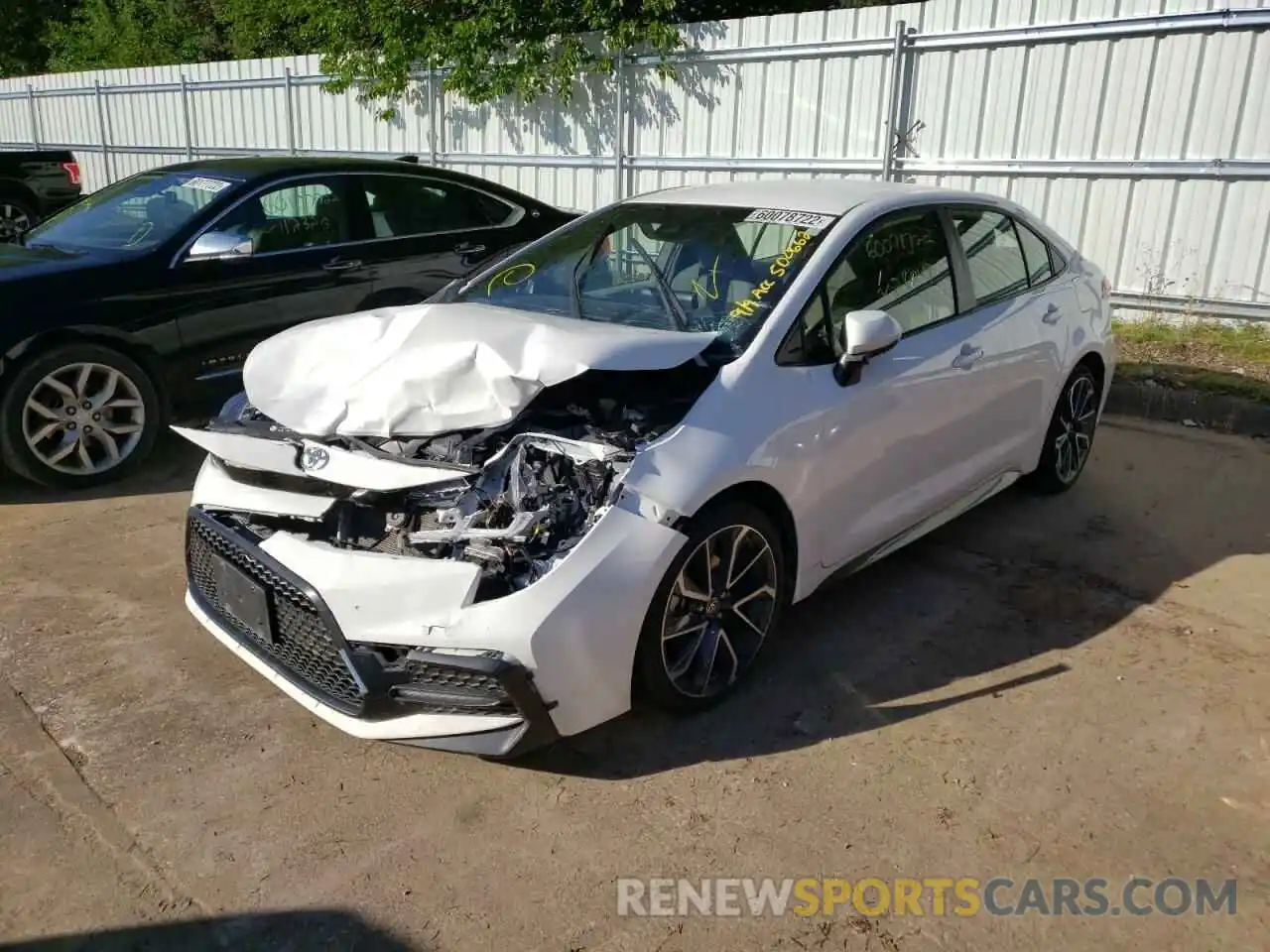 2 Photograph of a damaged car JTDS4MCE0N3500662 TOYOTA COROLLA 2022