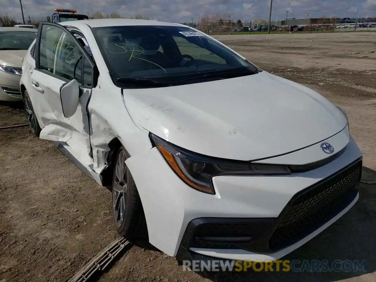 1 Photograph of a damaged car JTDS4MCE0N3503609 TOYOTA COROLLA 2022