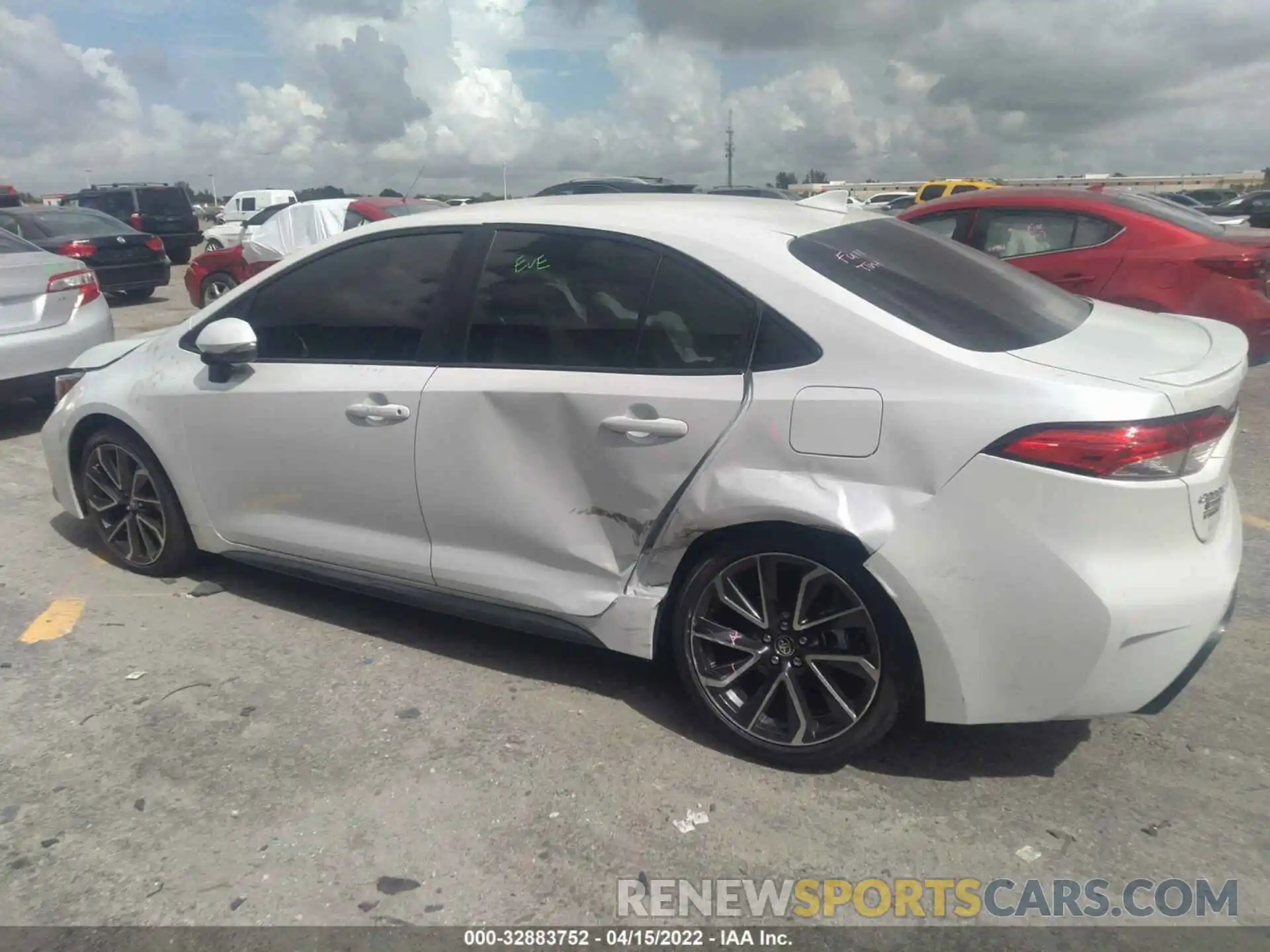 6 Photograph of a damaged car JTDS4MCE0N3505974 TOYOTA COROLLA 2022