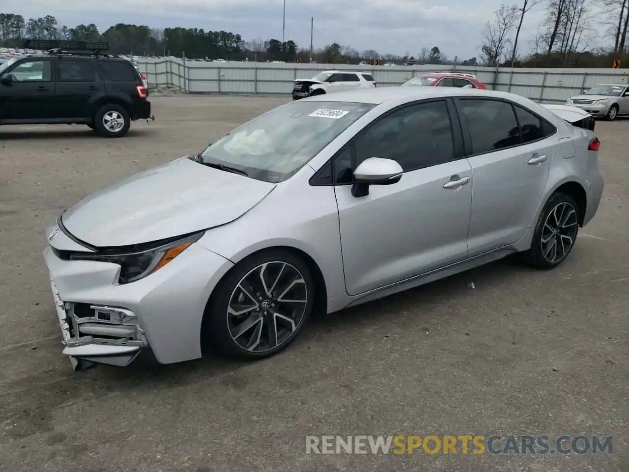 1 Photograph of a damaged car JTDS4MCE0N3507840 TOYOTA COROLLA 2022