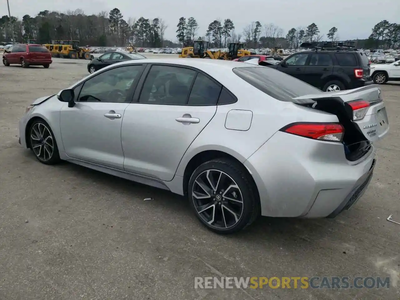 2 Photograph of a damaged car JTDS4MCE0N3507840 TOYOTA COROLLA 2022