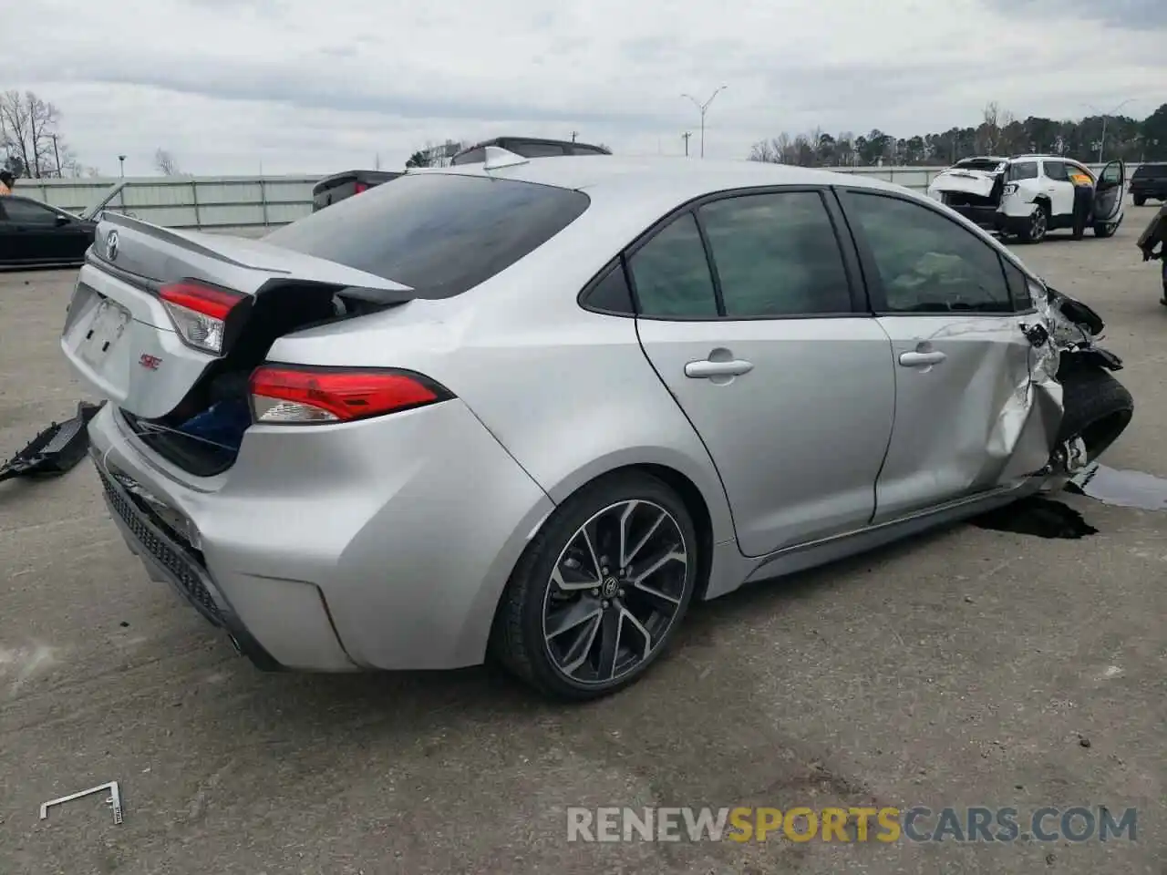 3 Photograph of a damaged car JTDS4MCE0N3507840 TOYOTA COROLLA 2022