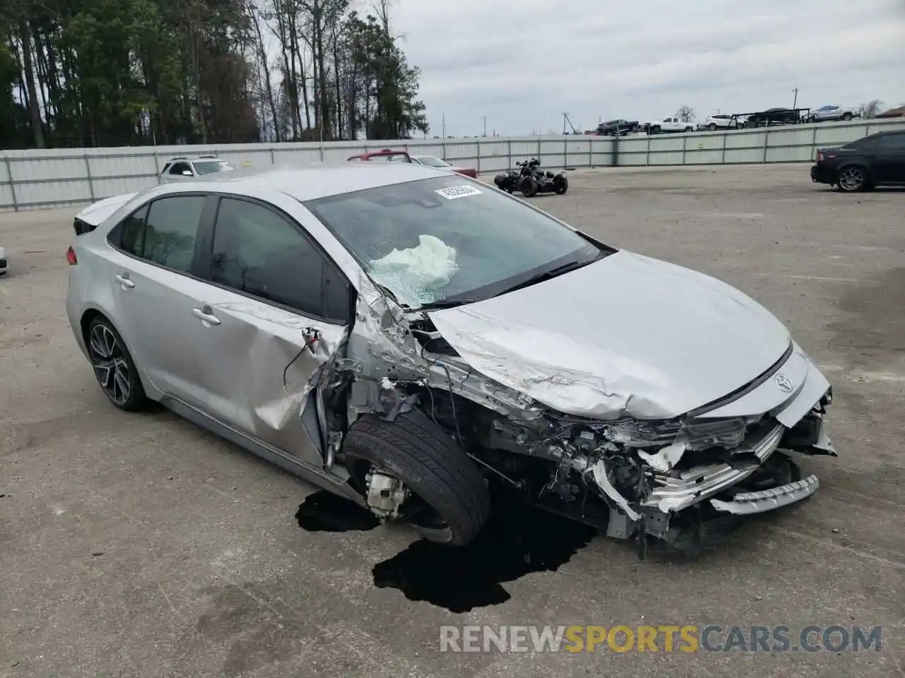 4 Photograph of a damaged car JTDS4MCE0N3507840 TOYOTA COROLLA 2022