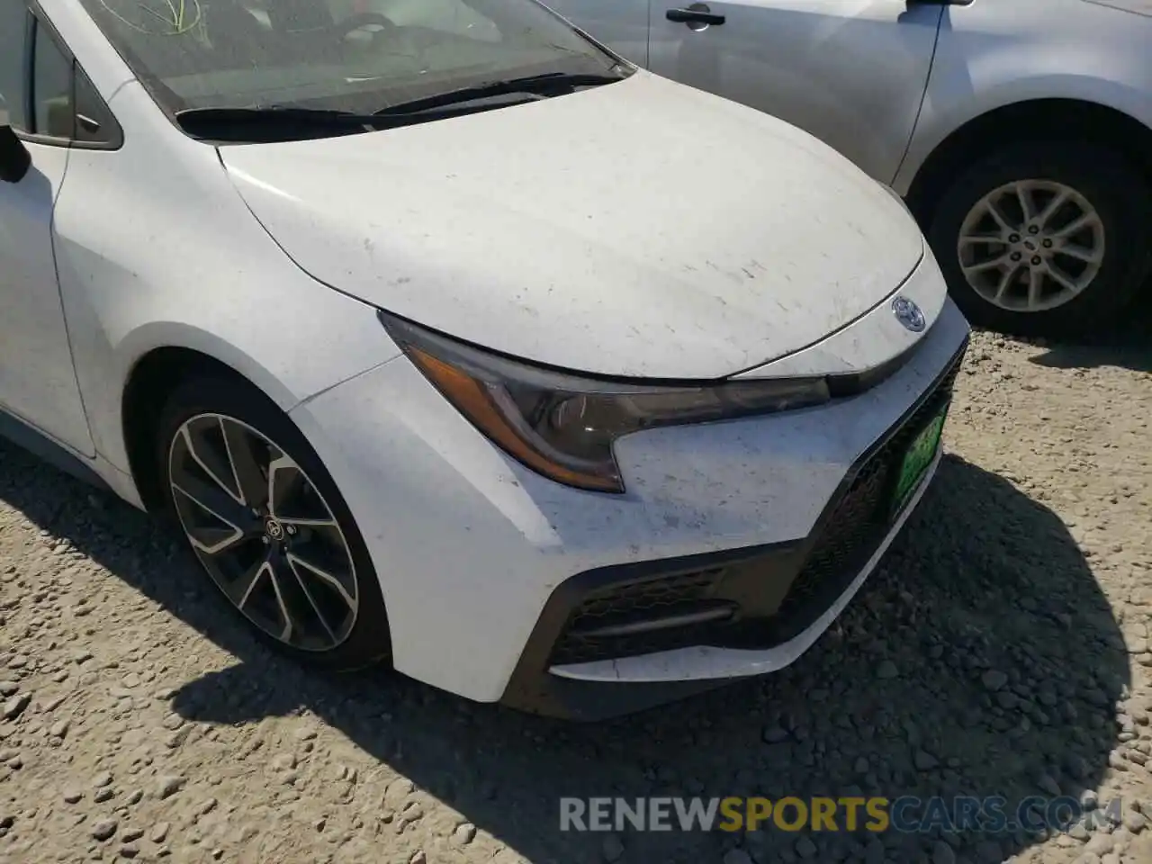 9 Photograph of a damaged car JTDS4MCE0N3510852 TOYOTA COROLLA 2022