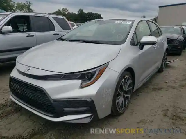 2 Photograph of a damaged car JTDS4MCE0NJ085516 TOYOTA COROLLA 2022