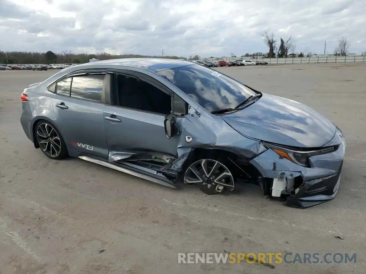 4 Photograph of a damaged car JTDS4MCE0NJ085662 TOYOTA COROLLA 2022